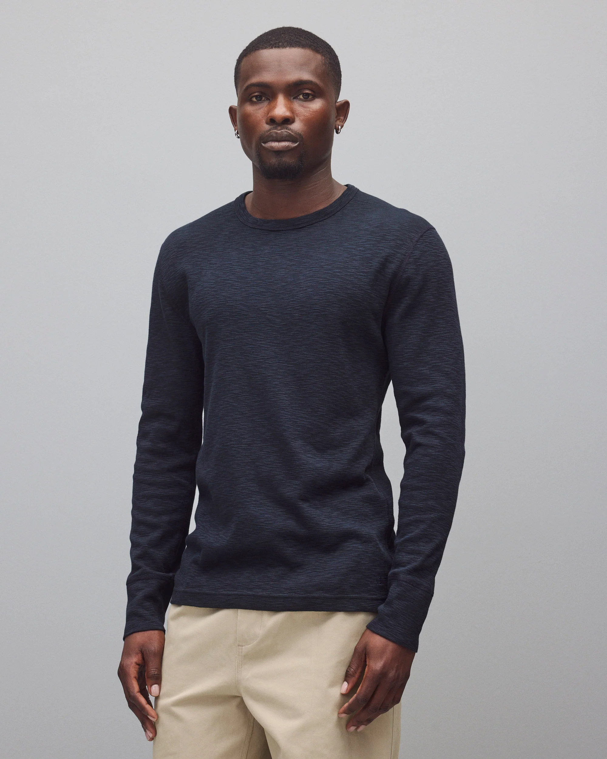 1x1 Slub Slim Long Sleeve - Image 2