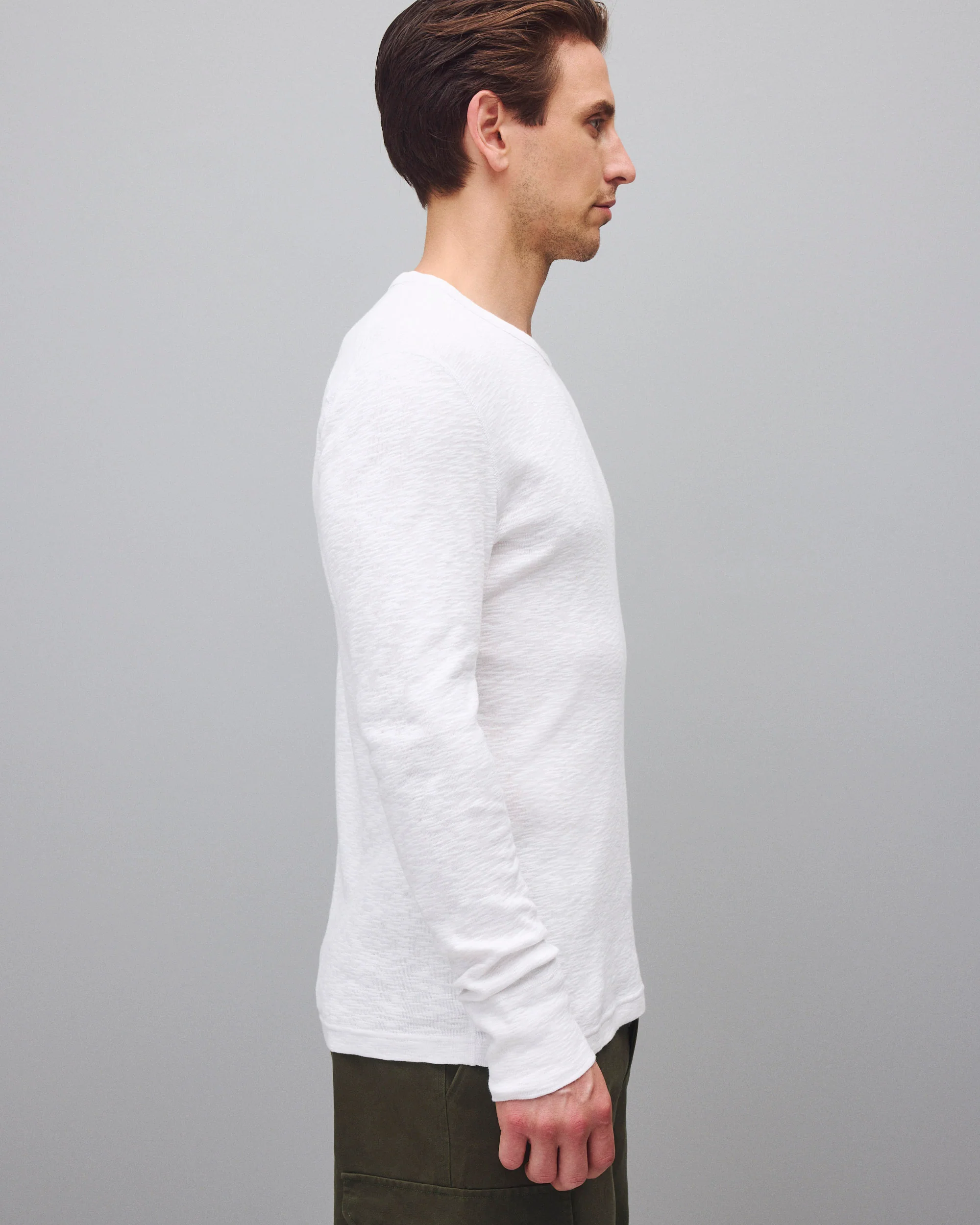 1x1 Slub Slim Long Sleeve - Image 4