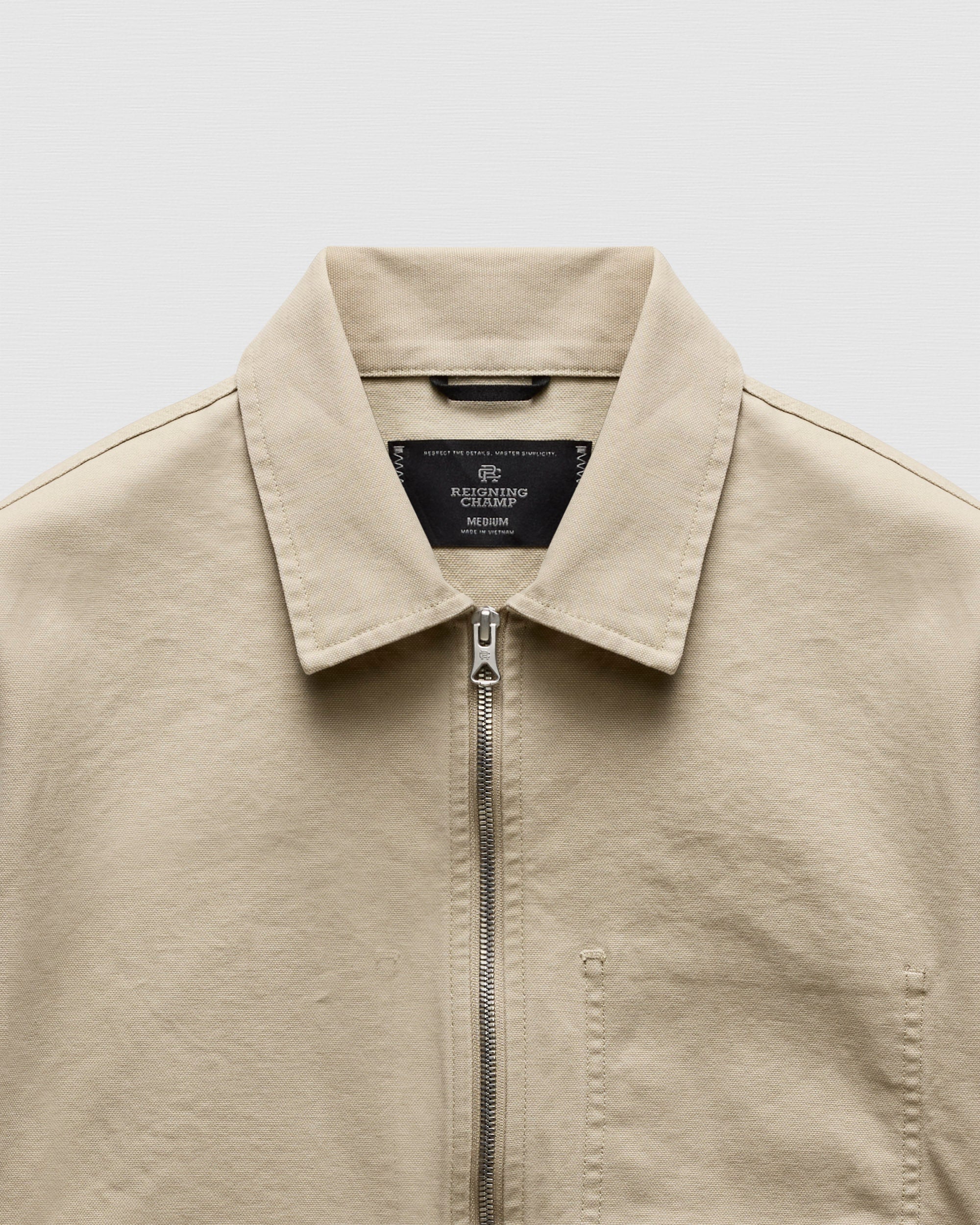 Cotton Canvas Grounds Jacket - Image 10