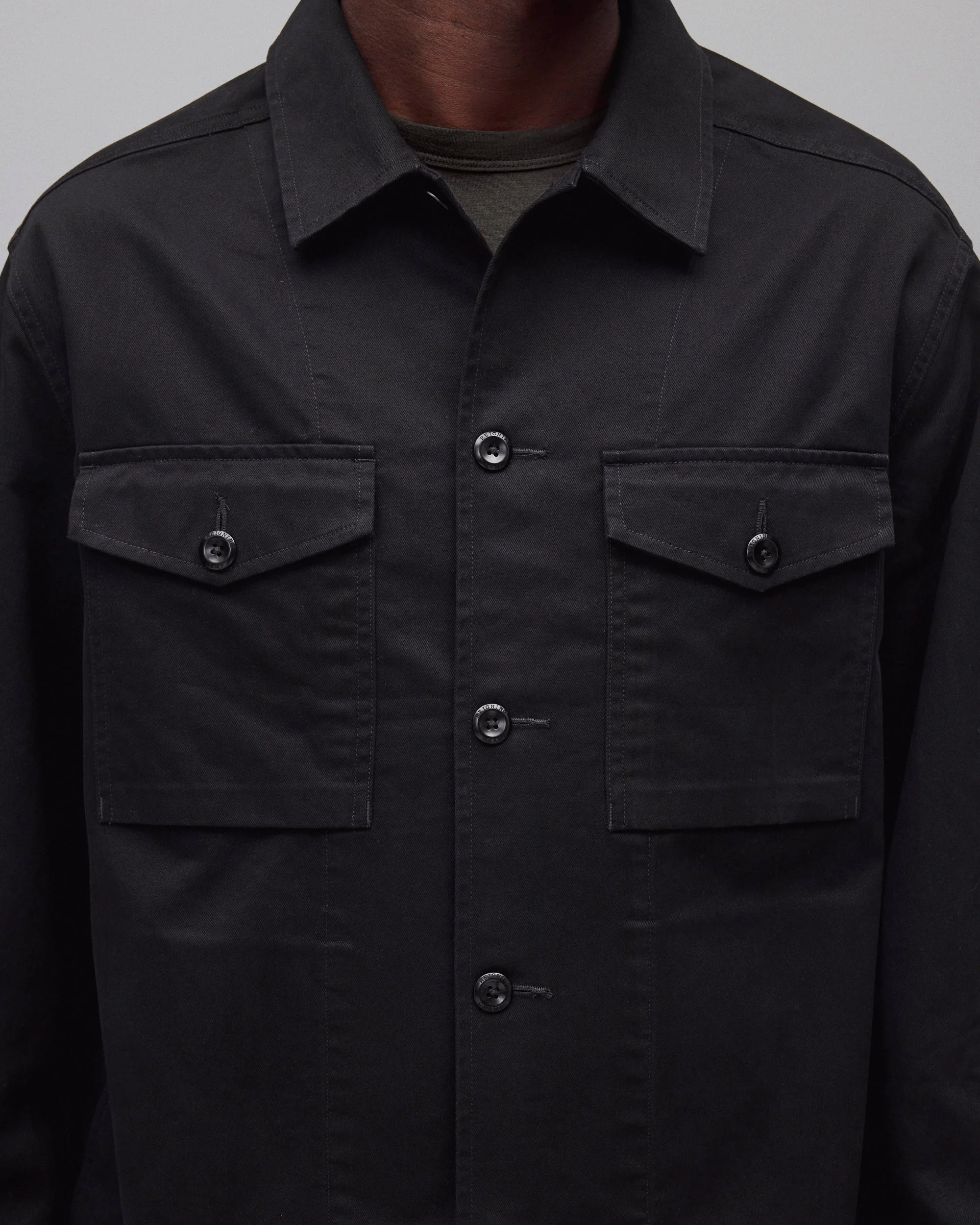 Cotton Chino Keeper Standard Overshirt - Image 5