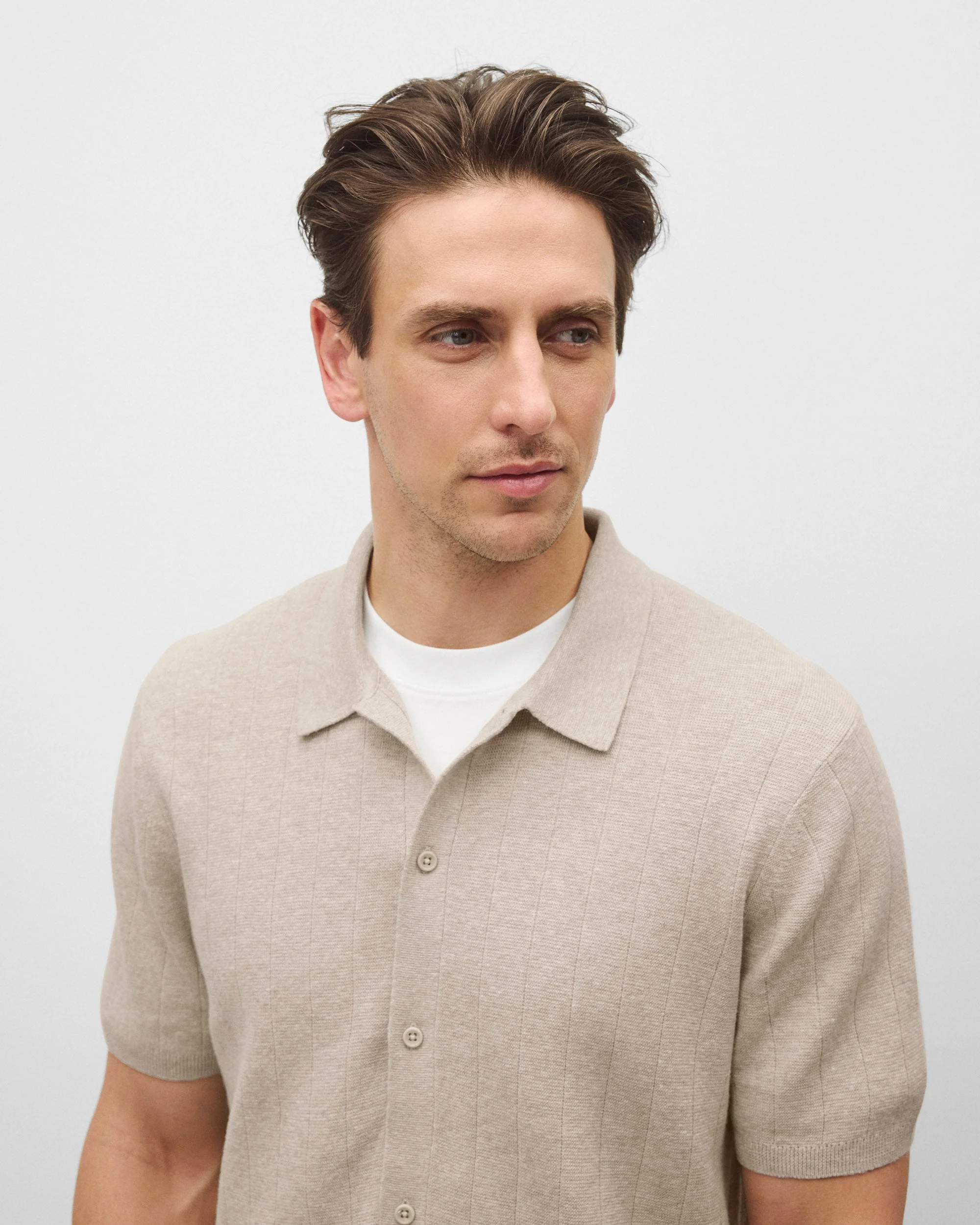Cotton Linen Piazza Shirt - Image 6
