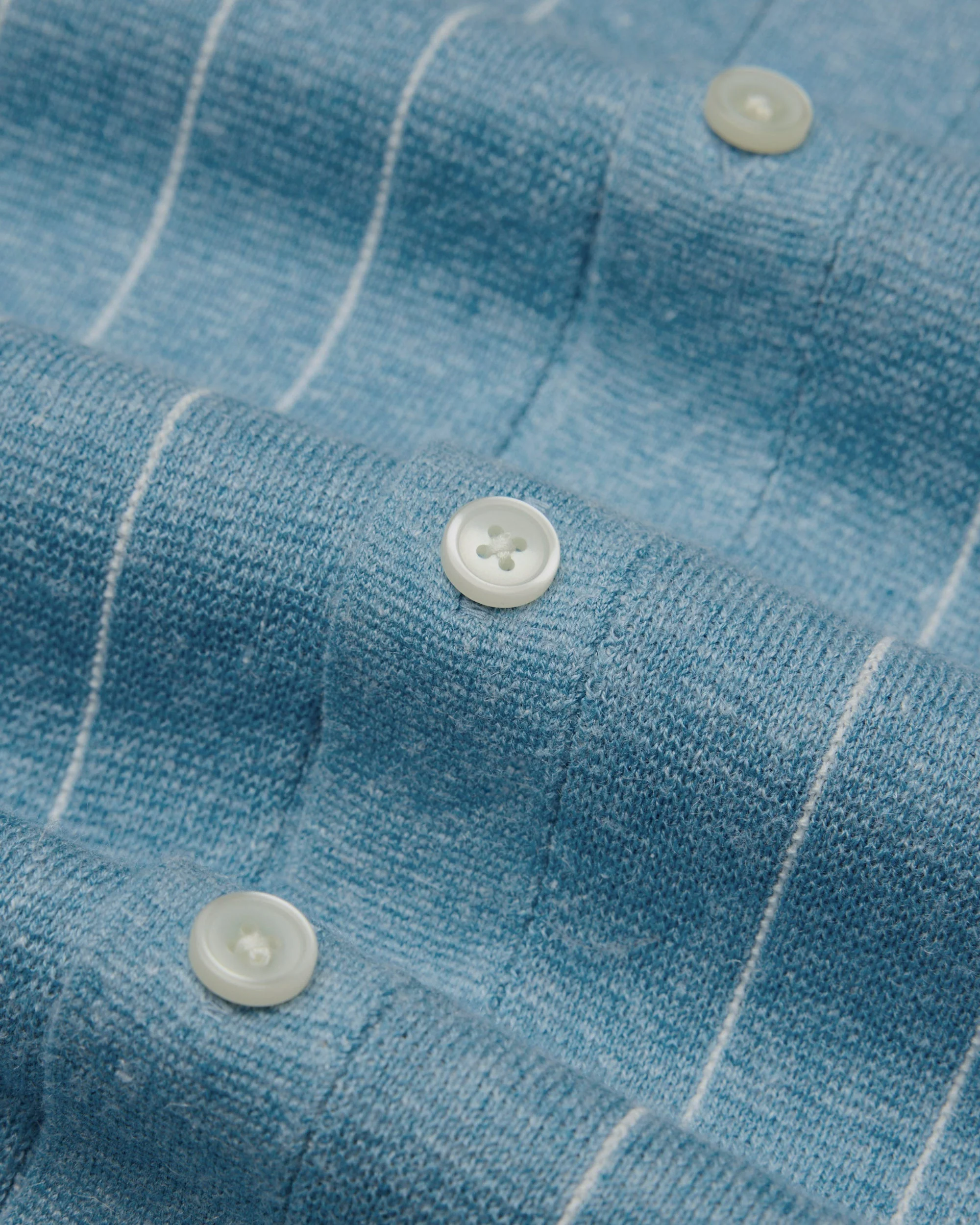 Cotton Linen Stripe Piazza Shirt - Image 10