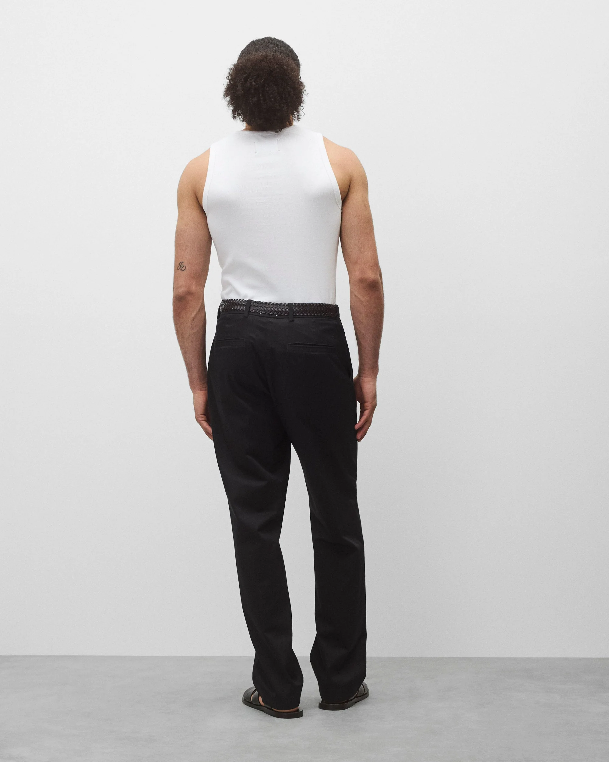 Cotton Rib Slim Tank Top - Image 4