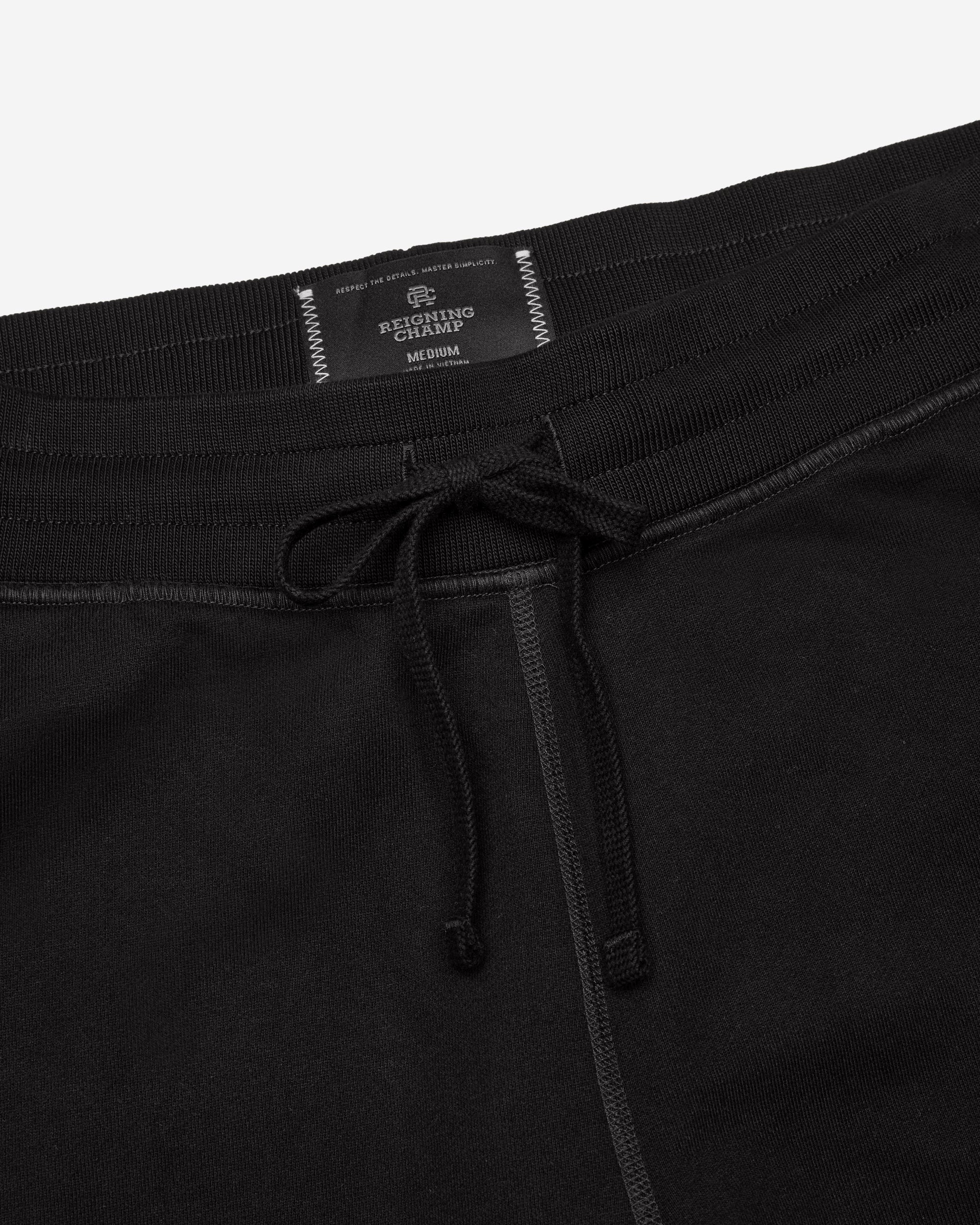 Kyoto Black Midweight Terry Standard Sweatpant - Image 11