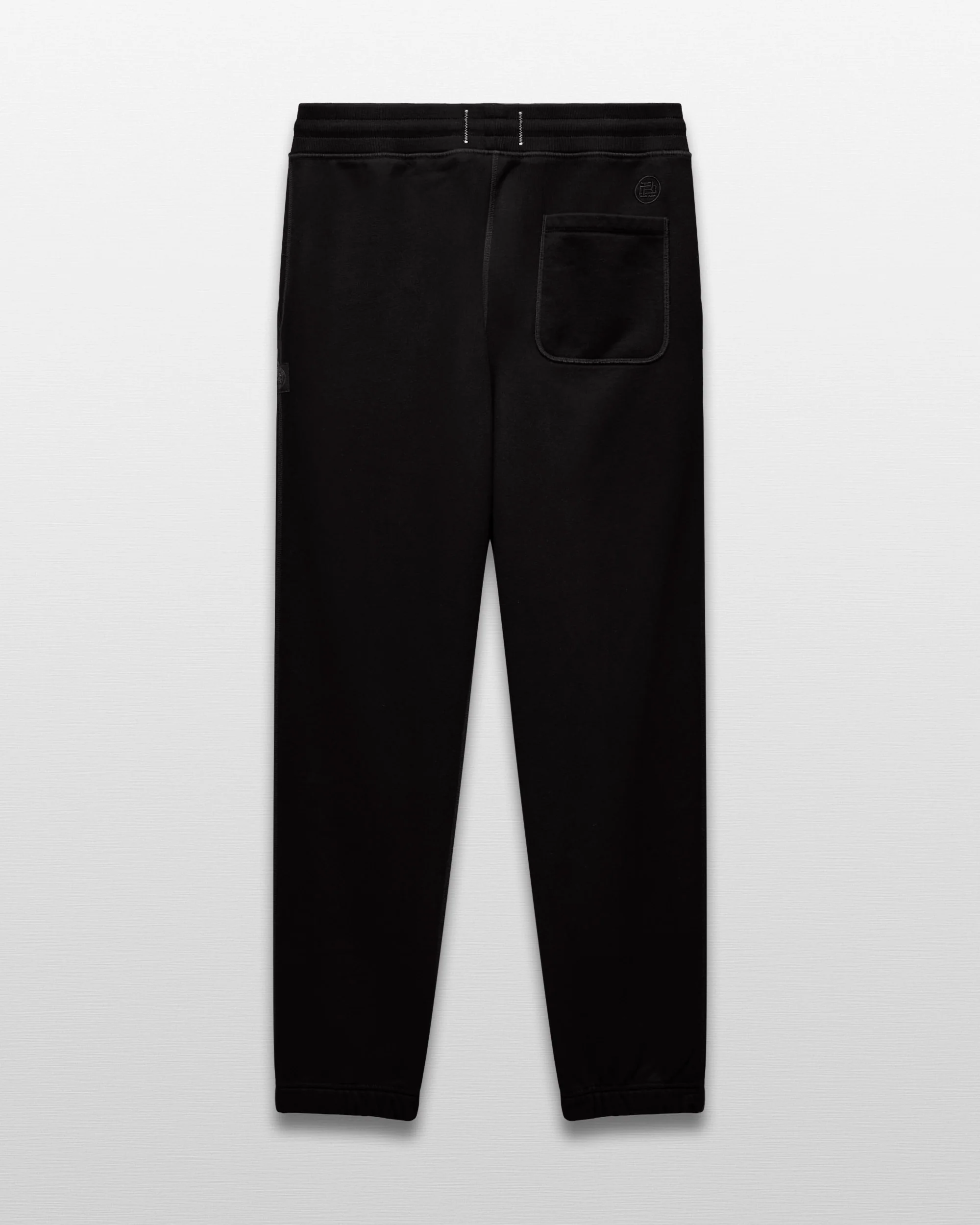 Kyoto Black Midweight Terry Standard Sweatpant - Image 9