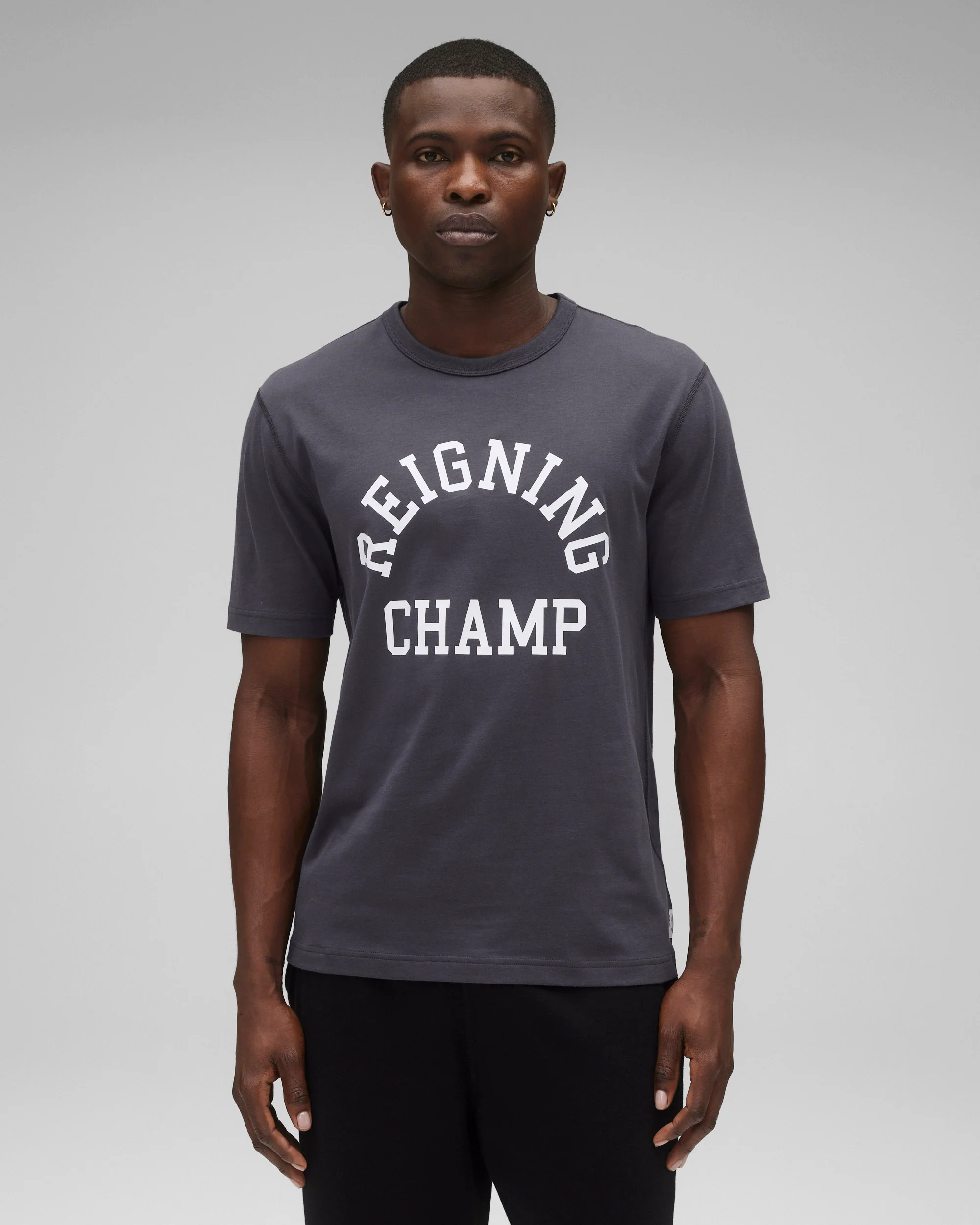 Lightweight Jersey Arch Logo Standard T-Shirt - Image 2
