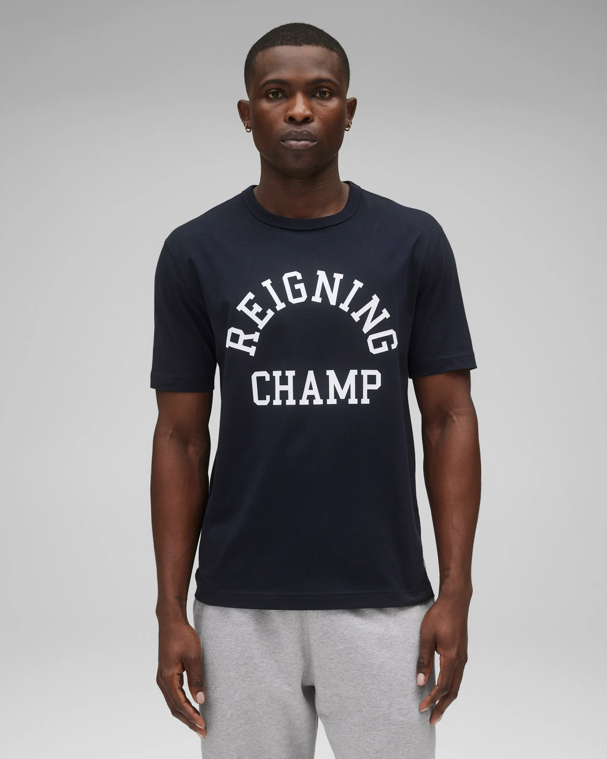 Lightweight Jersey Arch Logo Standard T-Shirt - Image 2