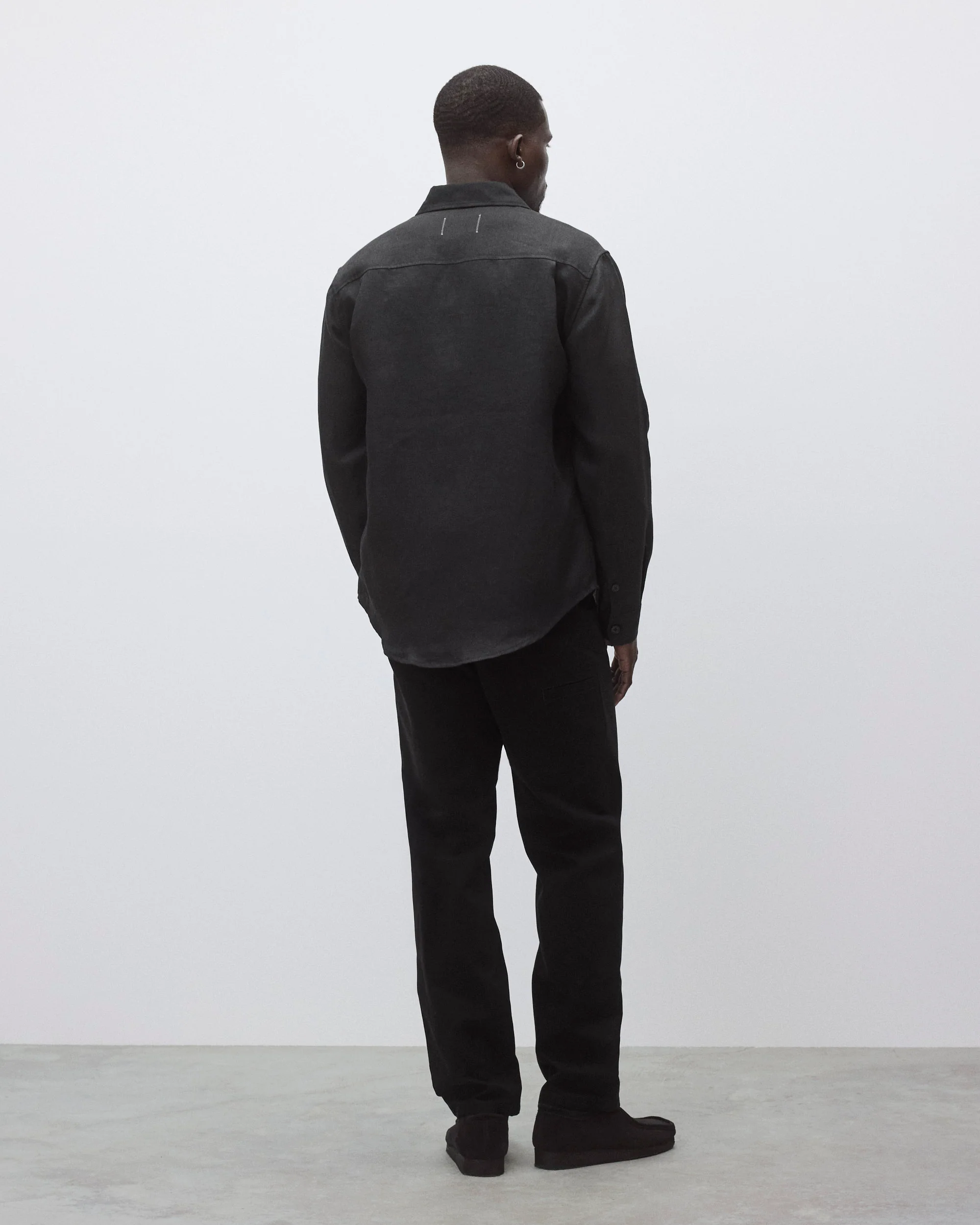 Linen Concourse Standard Overshirt - Image 5