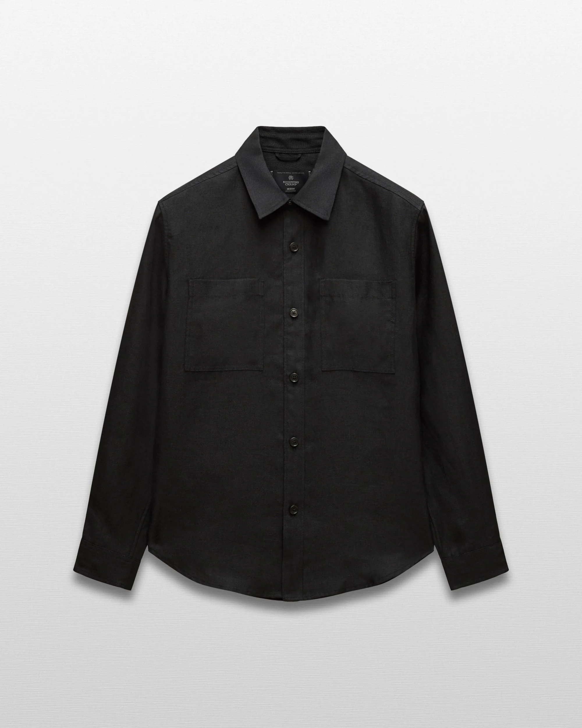 Linen Concourse Standard Overshirt - Image 8