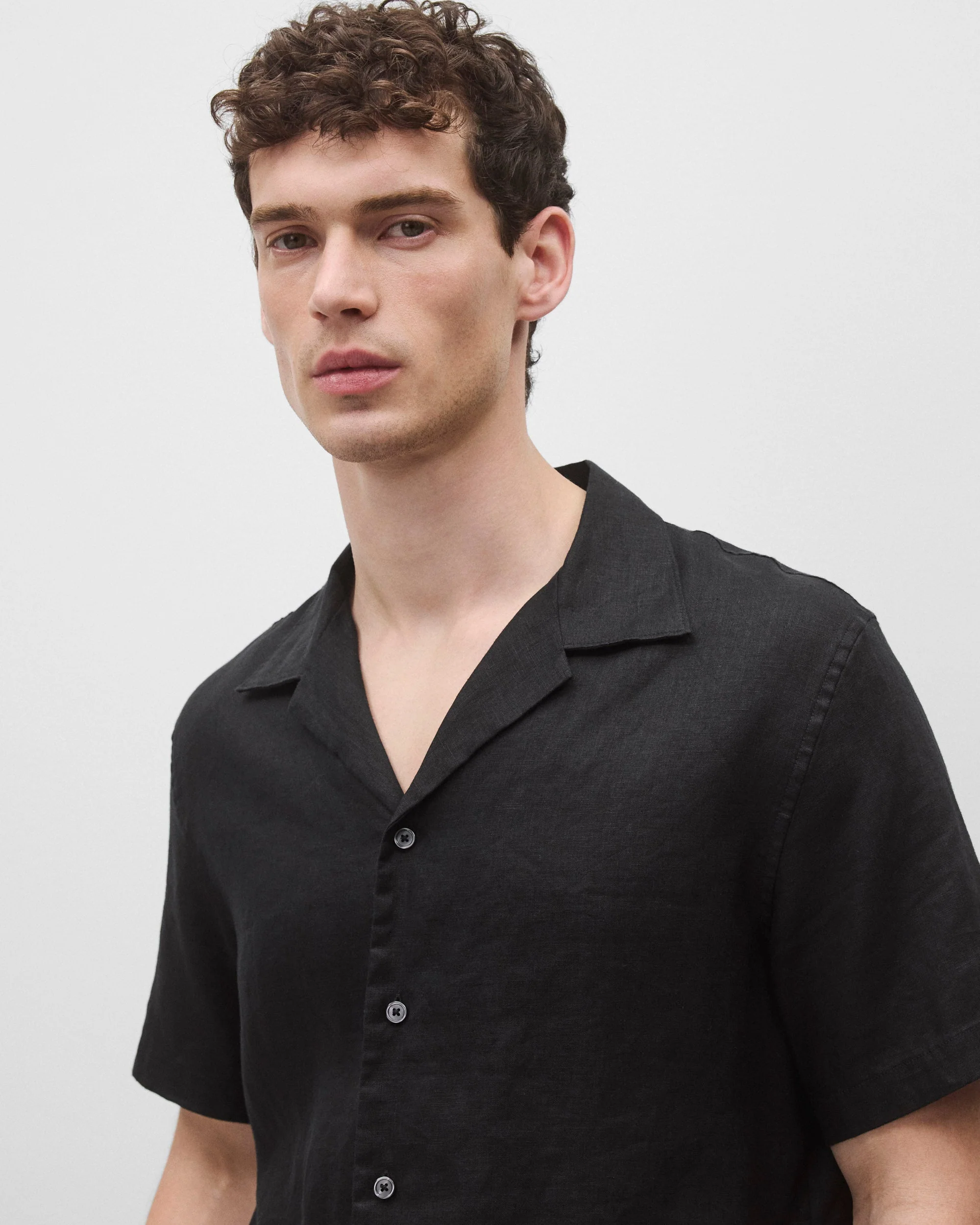 Linen Retreat Standard Camp Shirt - Image 6