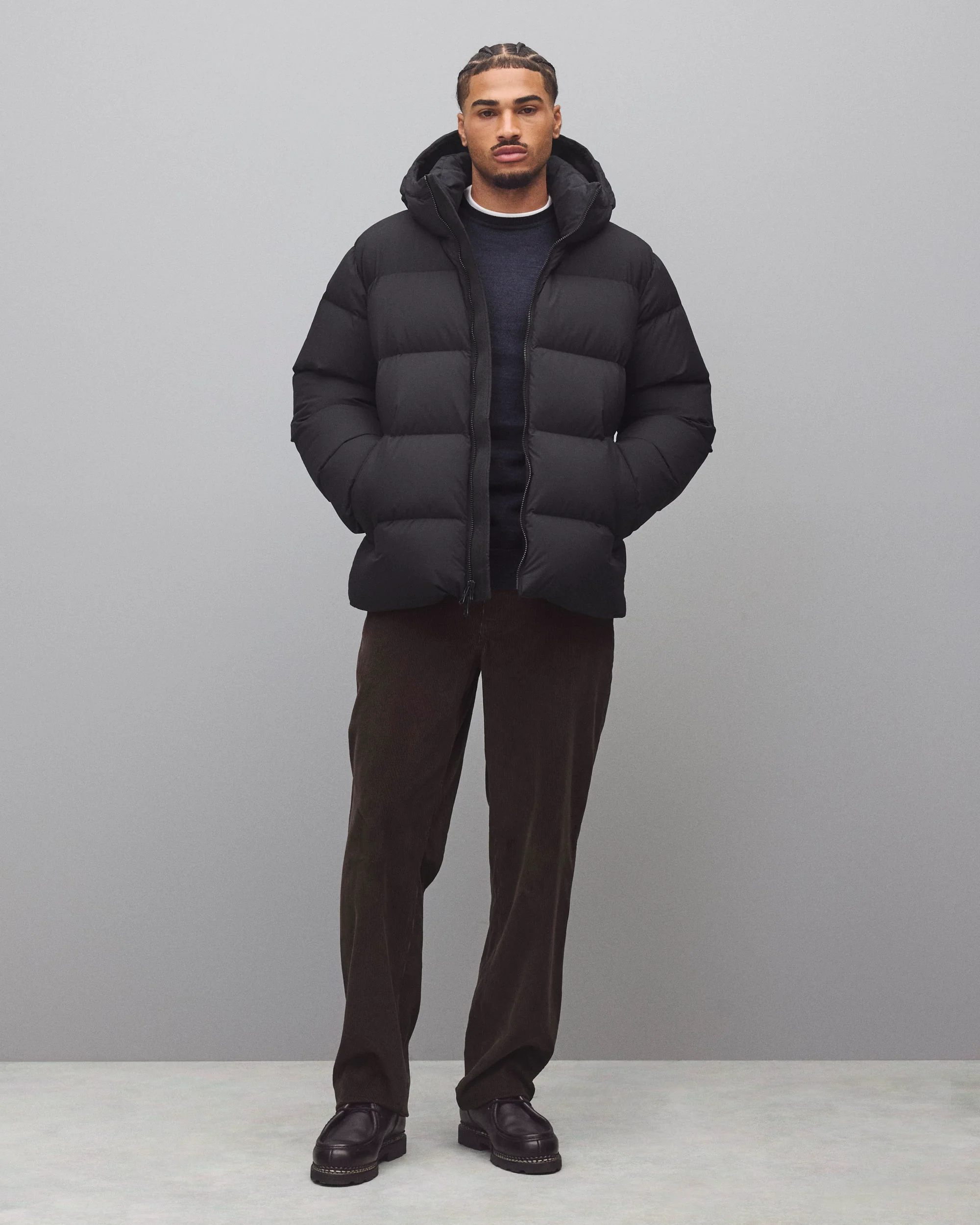 Matte Ripstop Franchise Hooded Down Jacket - Image 3