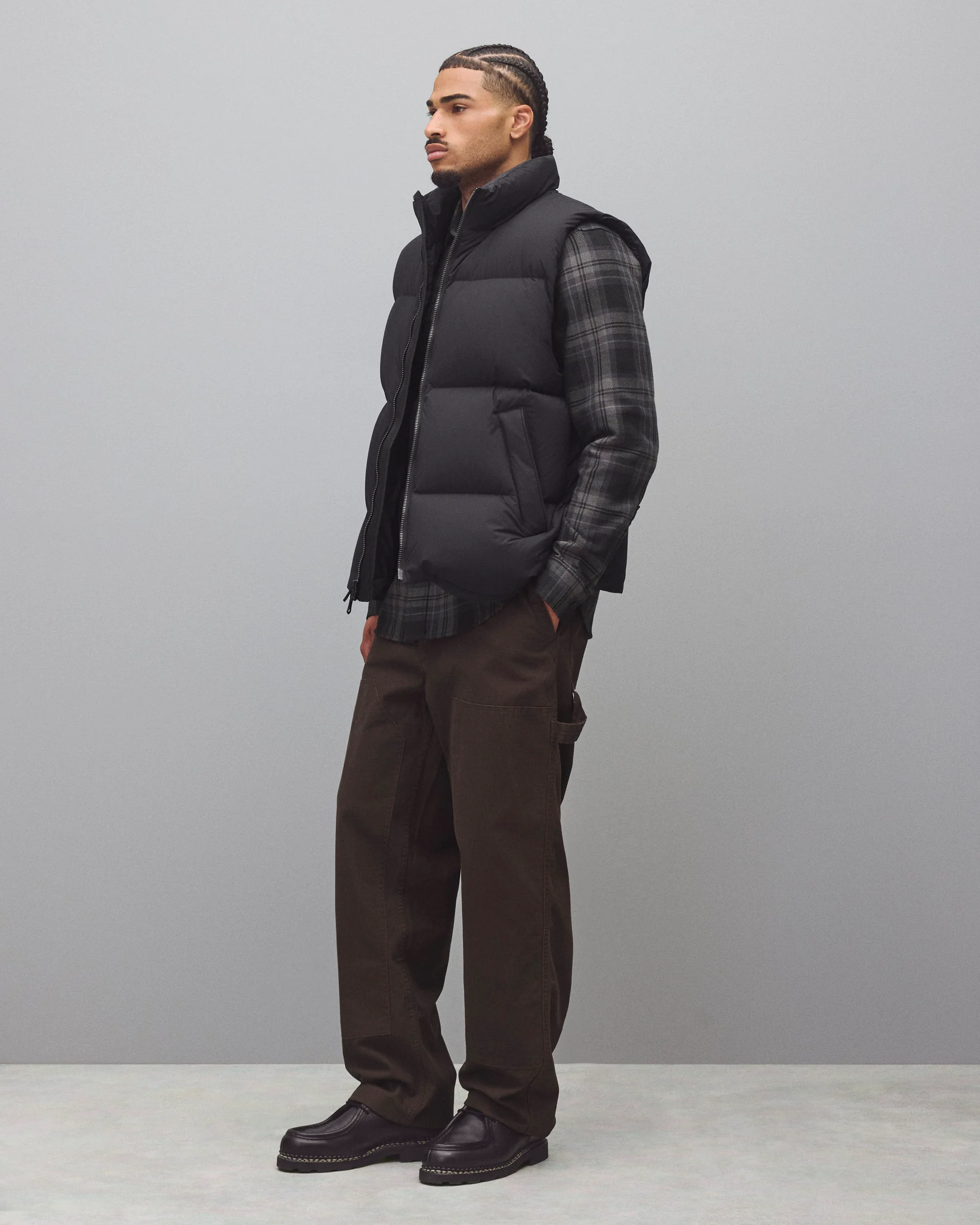 Matte Ripstop Franchise Down Vest - Image 4