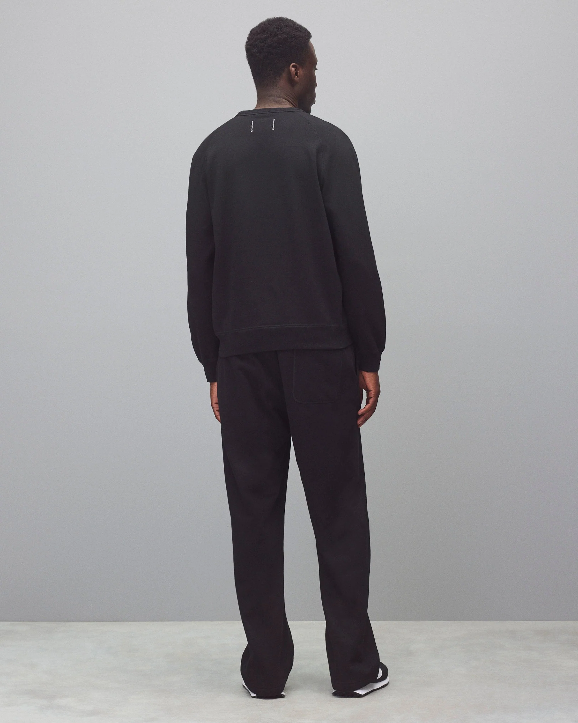 Midweight Terry Arch Logo Standard Crewneck - Image 4