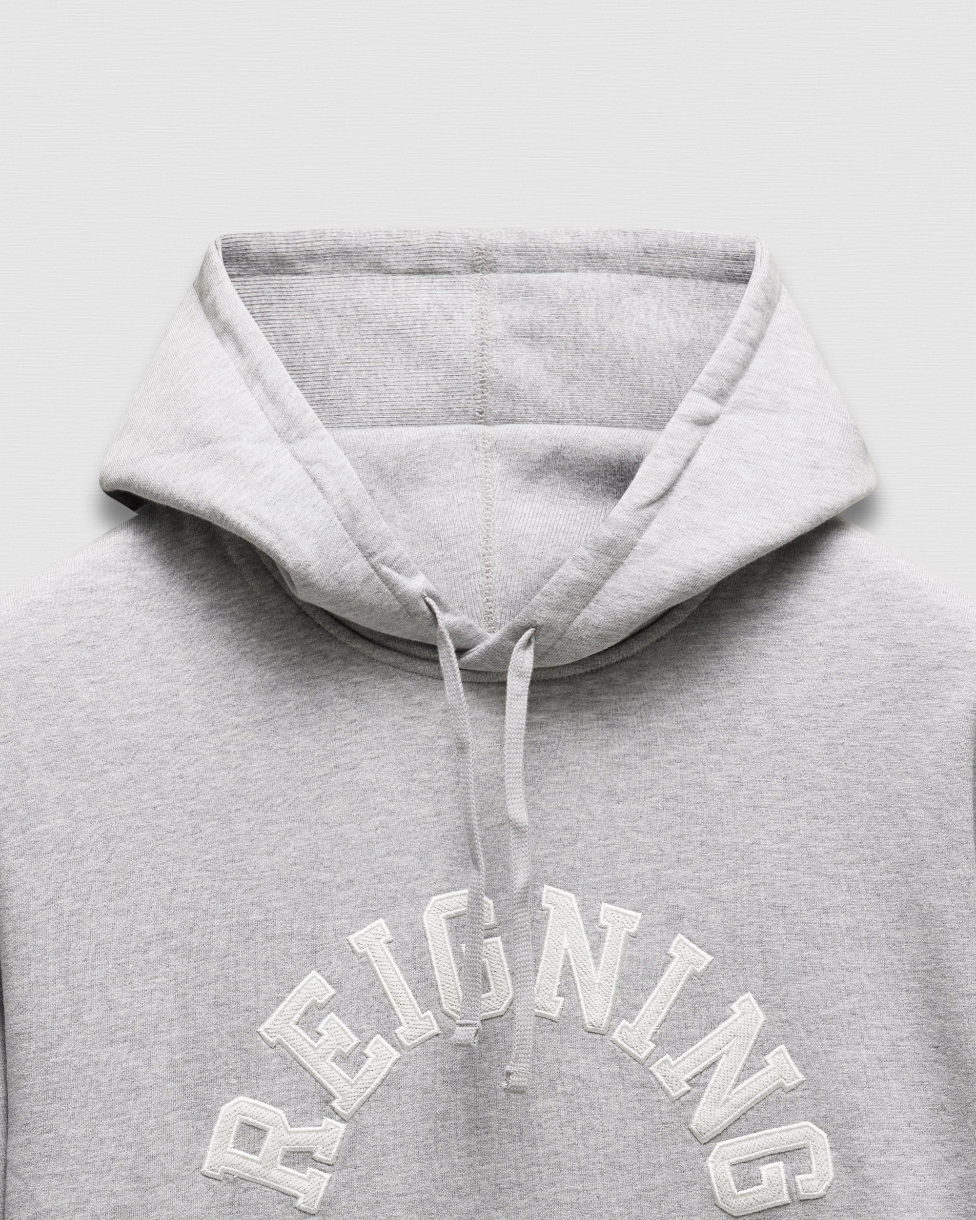 Midweight Terry Arch Logo Standard Hoodie - Image 8