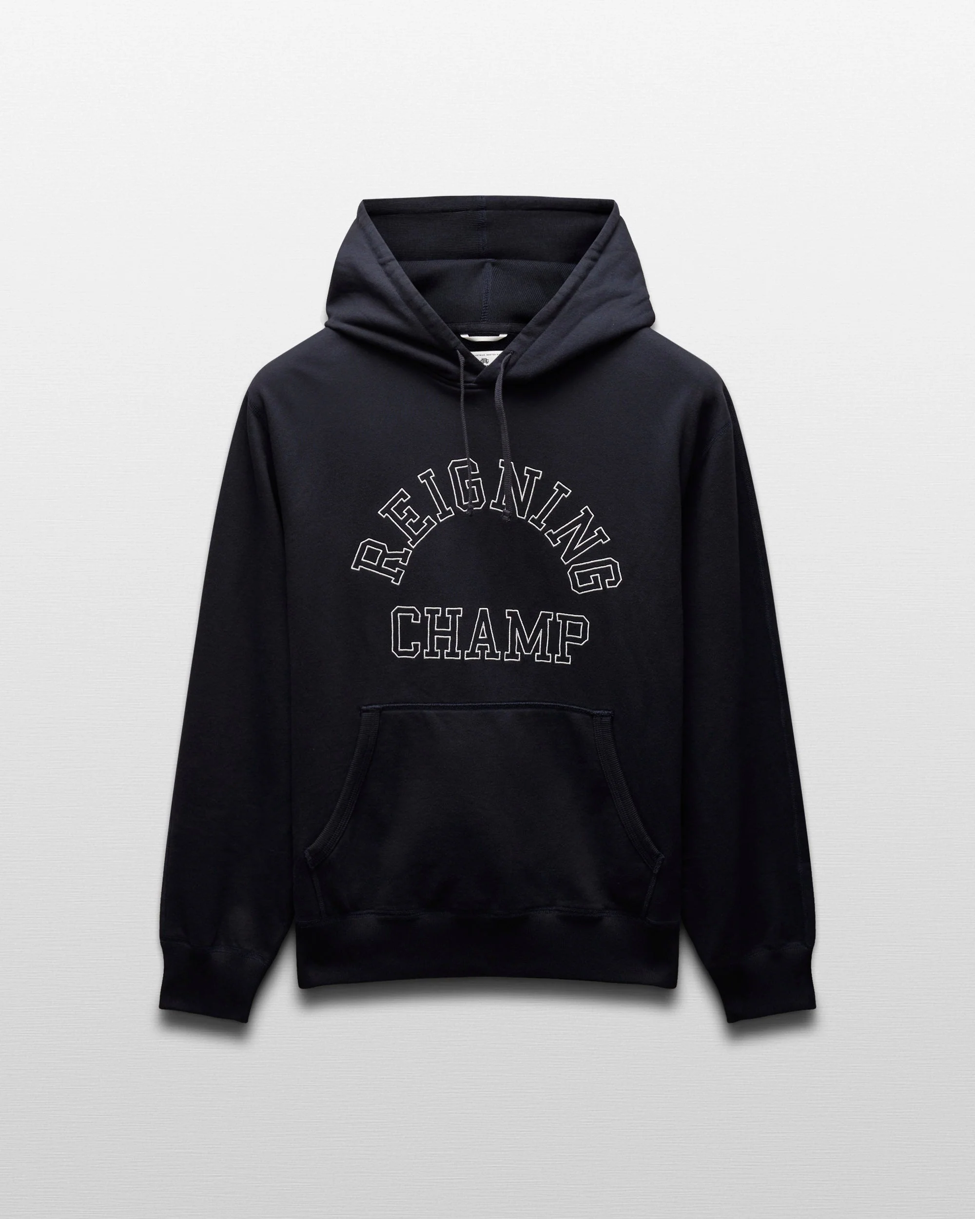 Midweight Terry Arch Logo Standard Hoodie - Image 7