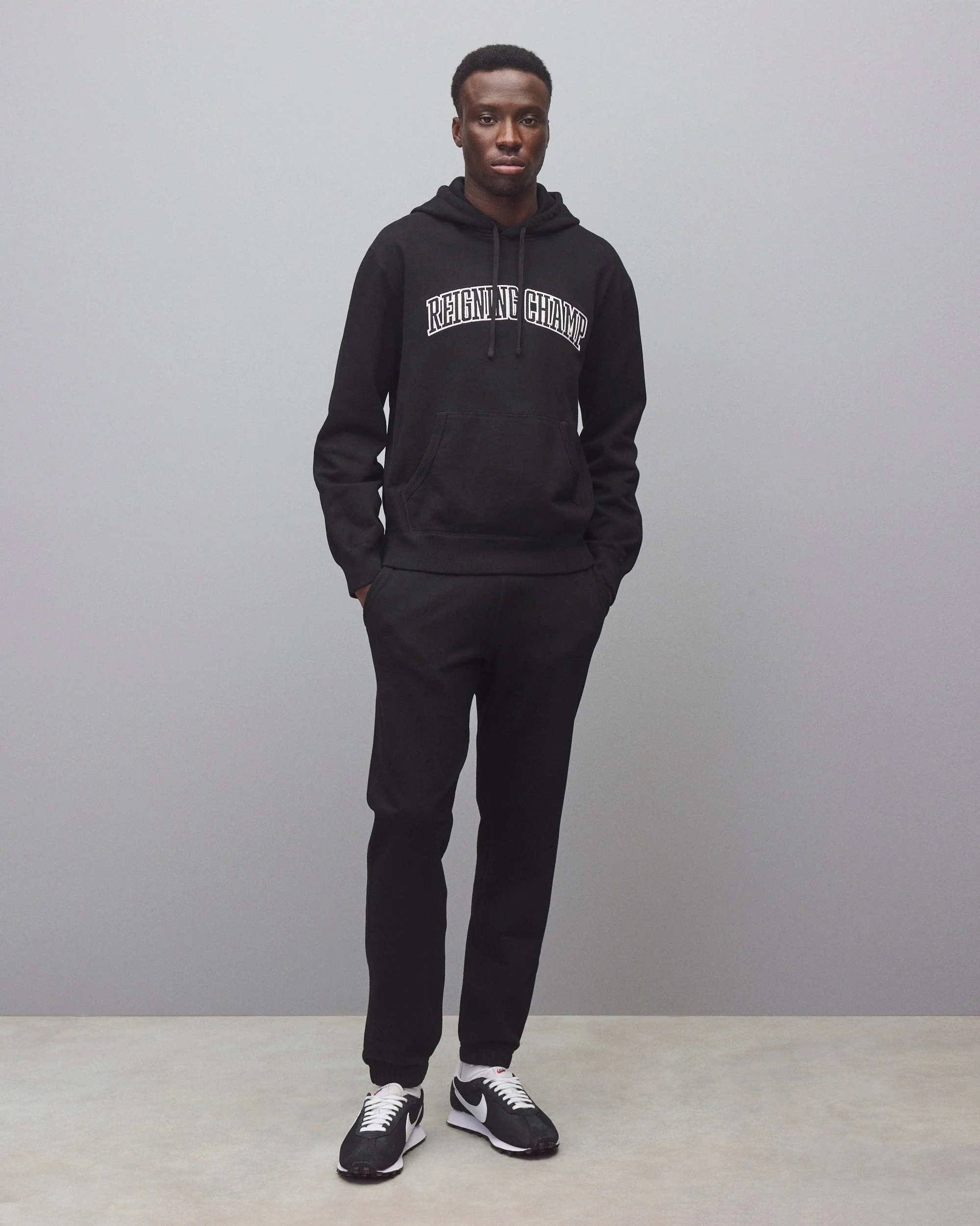 Midweight Terry Collegiate Standard Hoodie - Image 3
