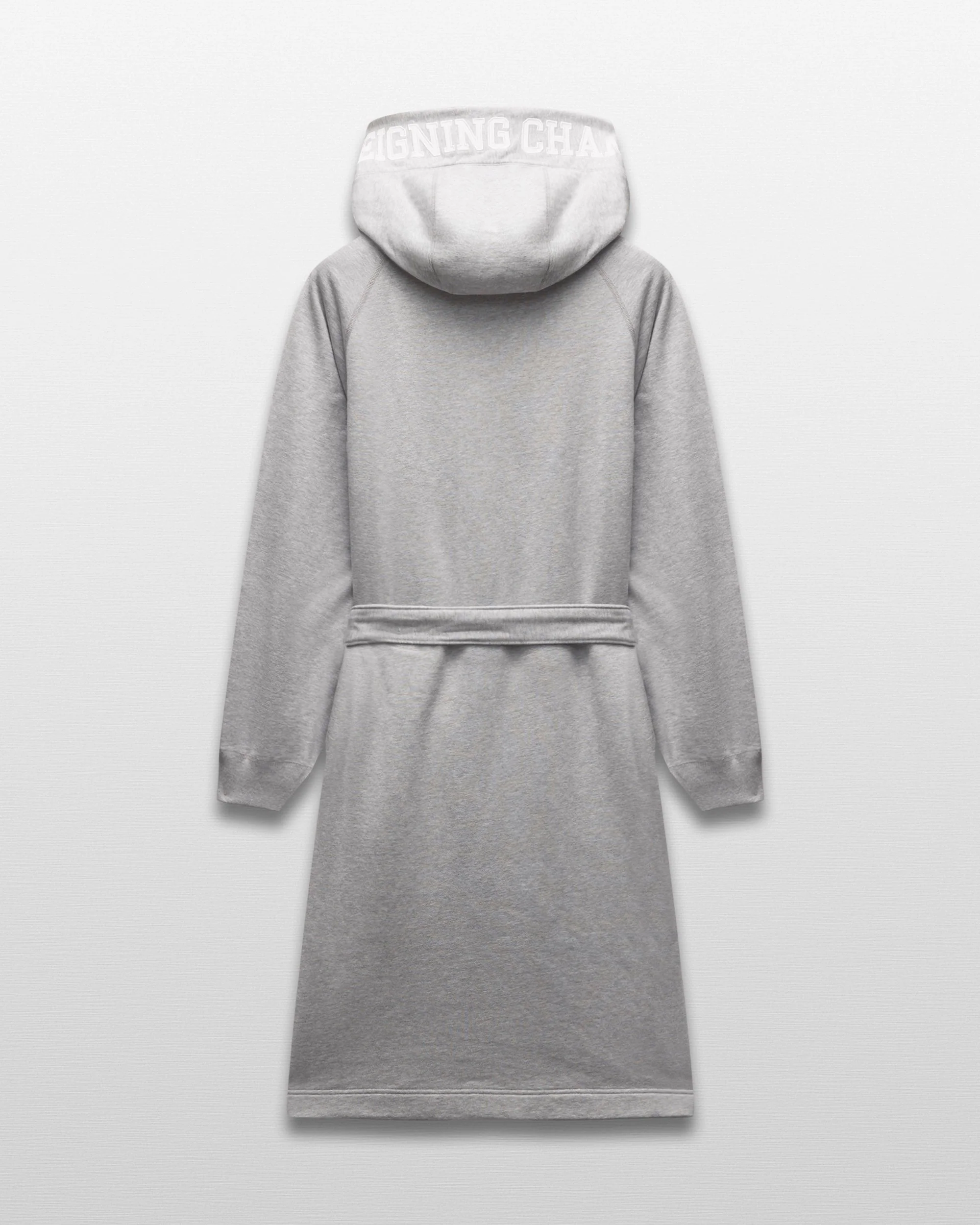 Midweight Terry Logo Relaxed Hooded Robe - Image 10