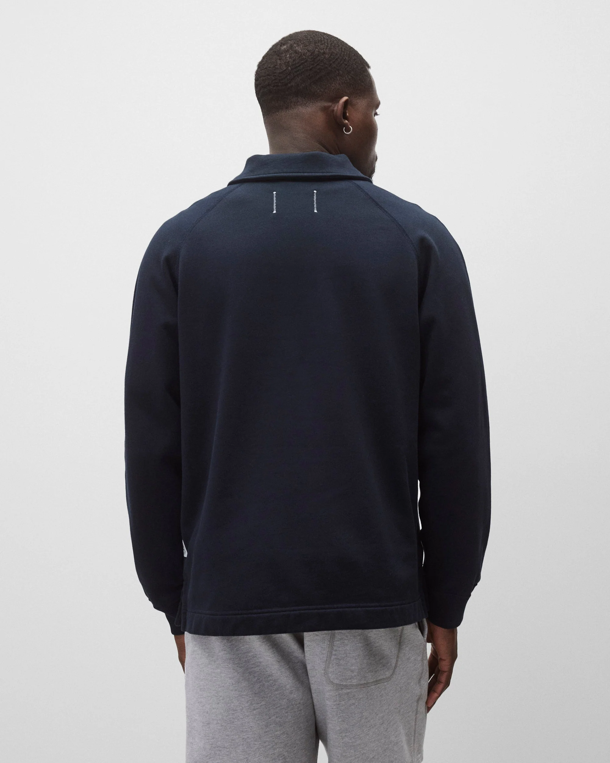 Midweight Terry Monogram Standard Rugby Sweatshirt - Image 5