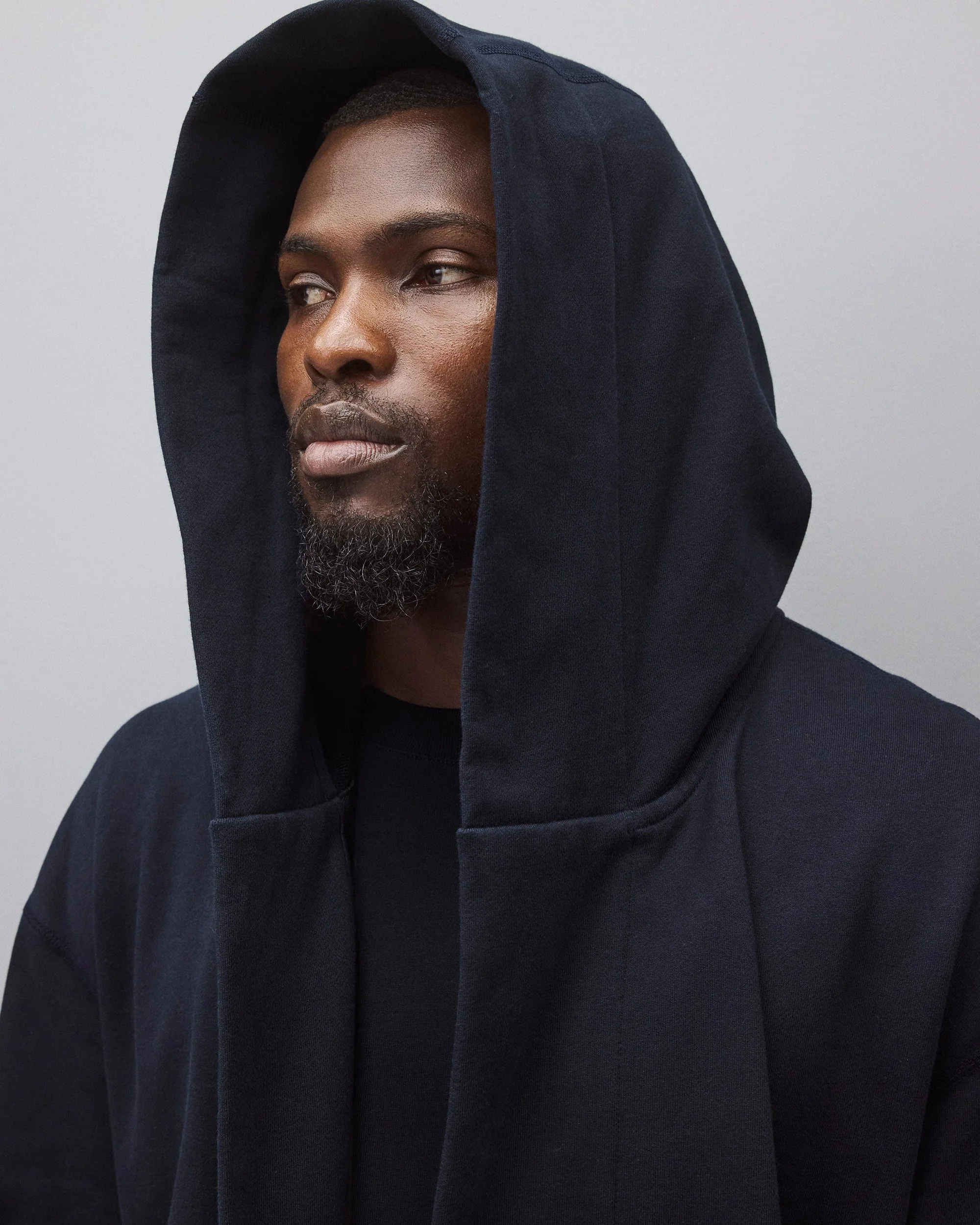 Midweight Terry Relaxed Hooded Robe - Image 6