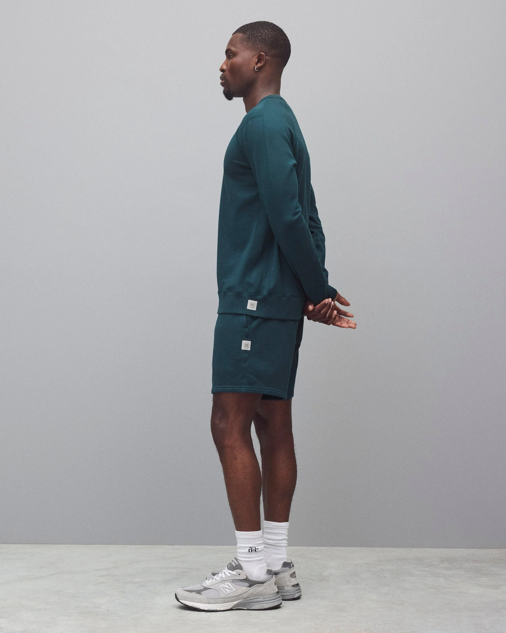 Midweight Terry Slim Crewneck - Image 4