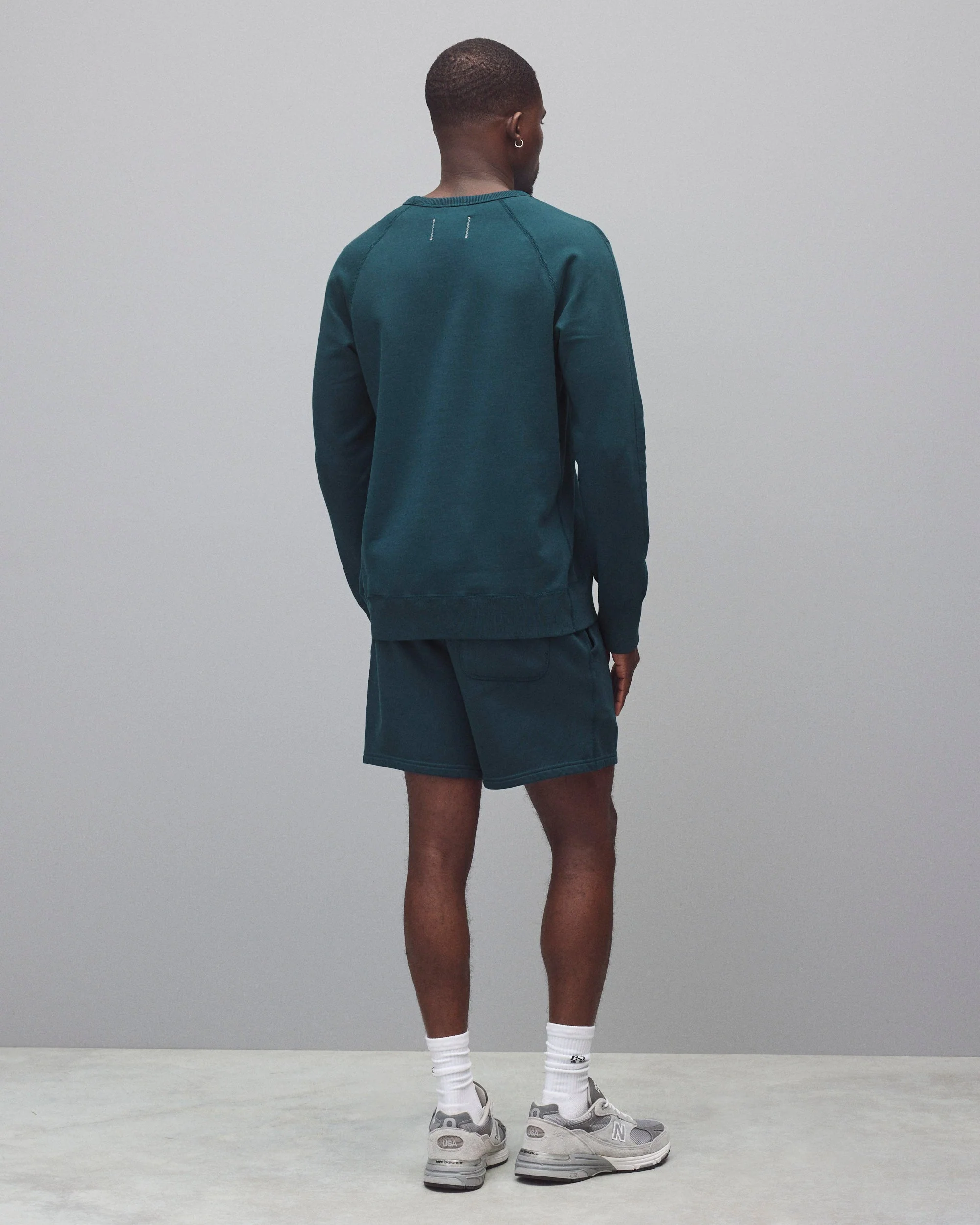 Midweight Terry Slim Crewneck - Image 5