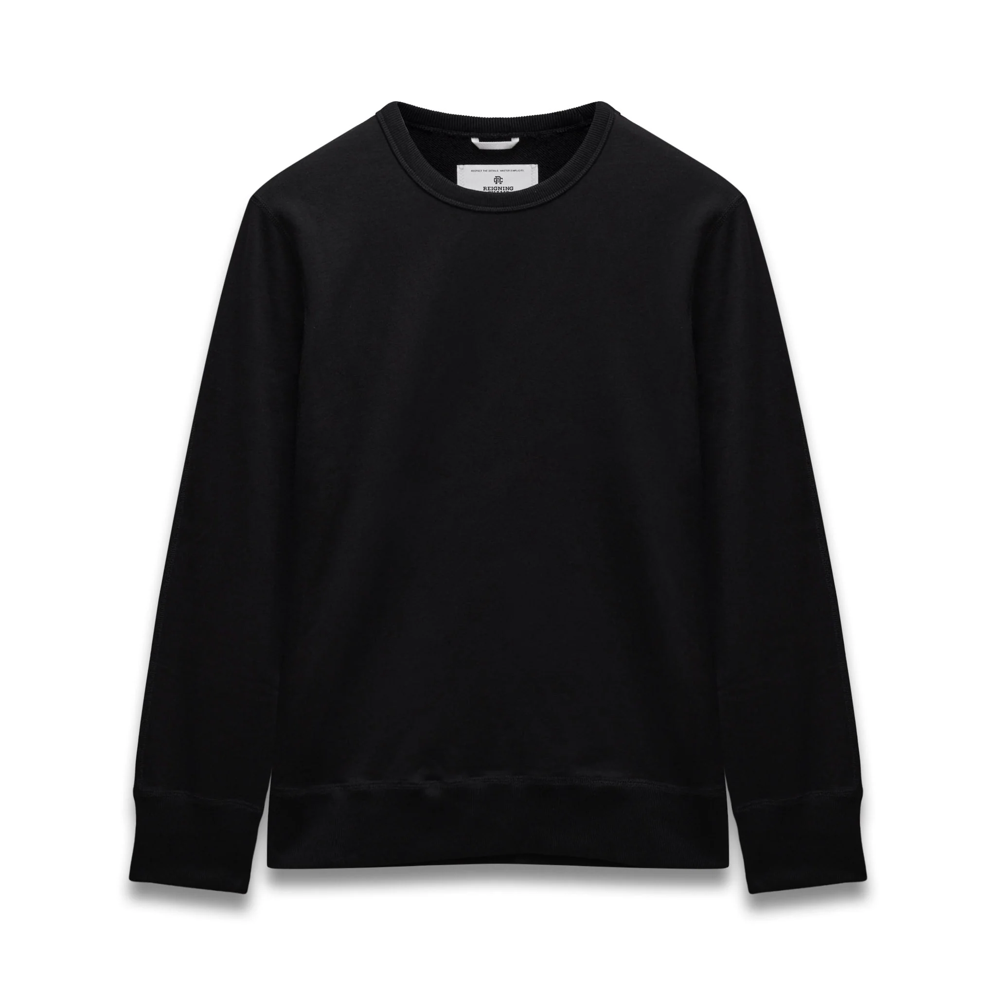 Midweight Terry Slim Crewneck