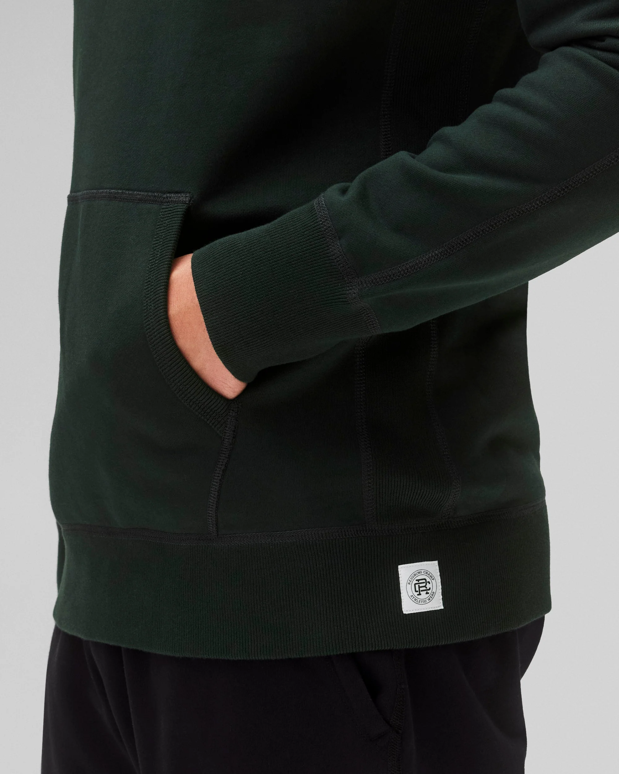 Midweight Terry Slim Hoodie - Image 7