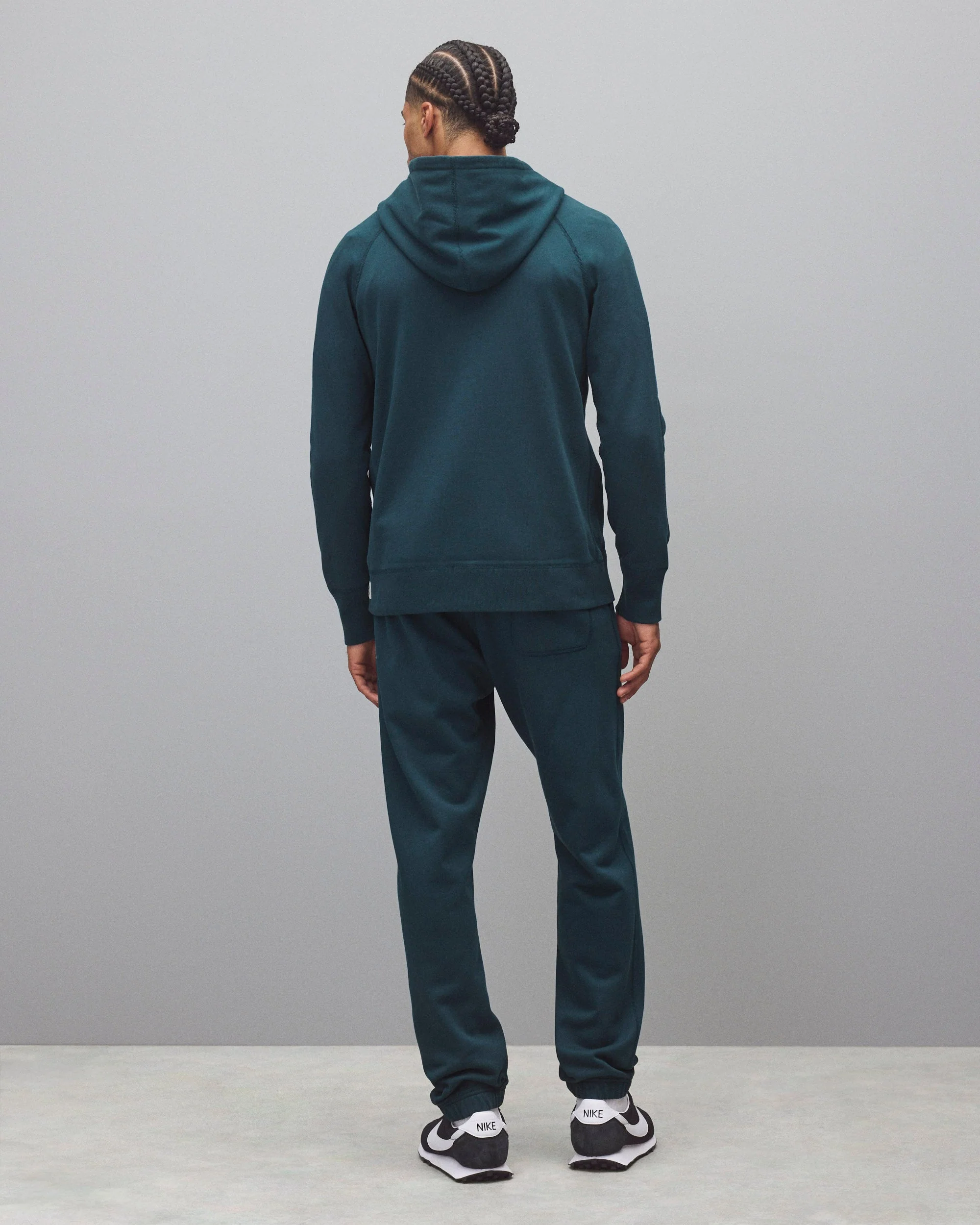 Midweight Terry Slim Zip Hoodie - Image 5