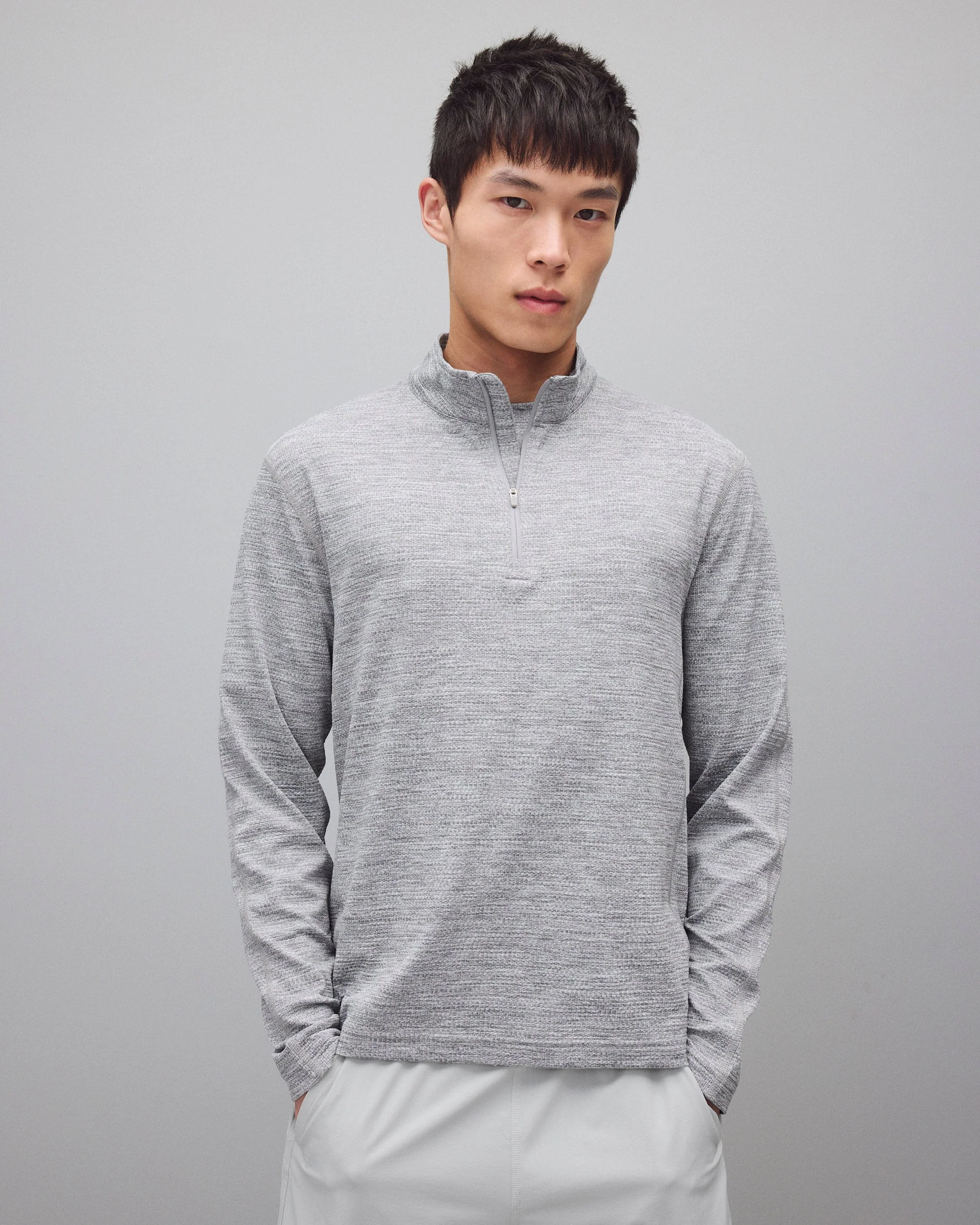 Solotex Mesh Tiebreak Standard Quarter Zip - Image 2