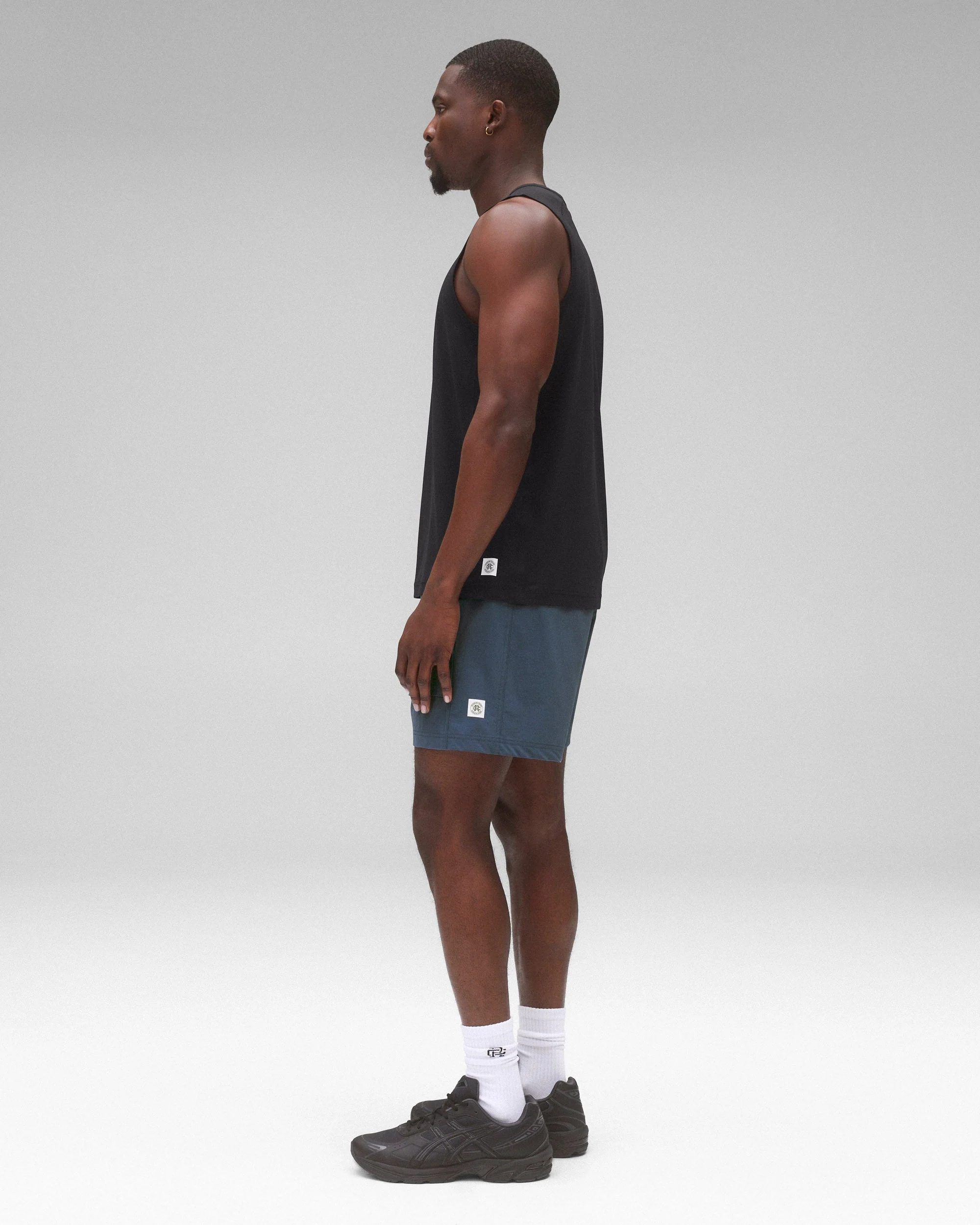 Stretch Nylon Utility Standard Swim Short 6" - Image 11
