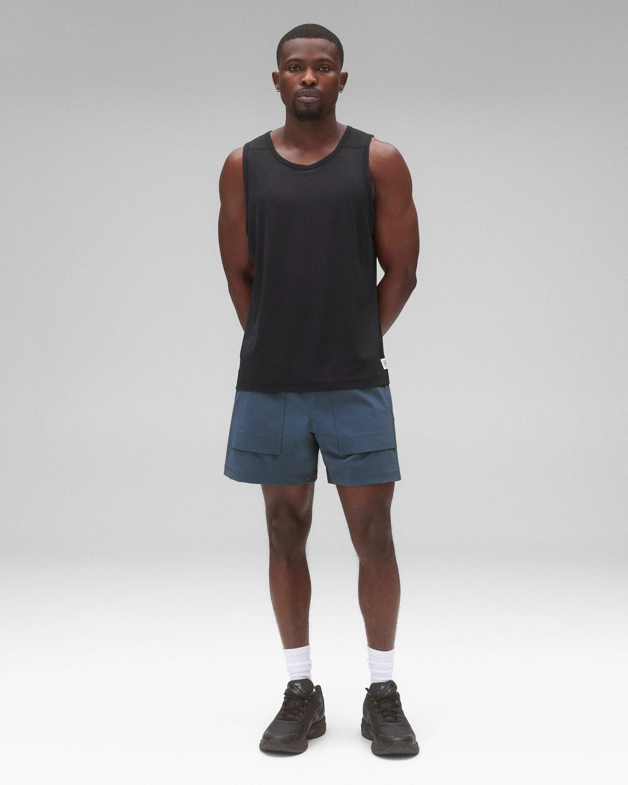 Stretch Nylon Utility Standard Swim Short 6" - Image 2