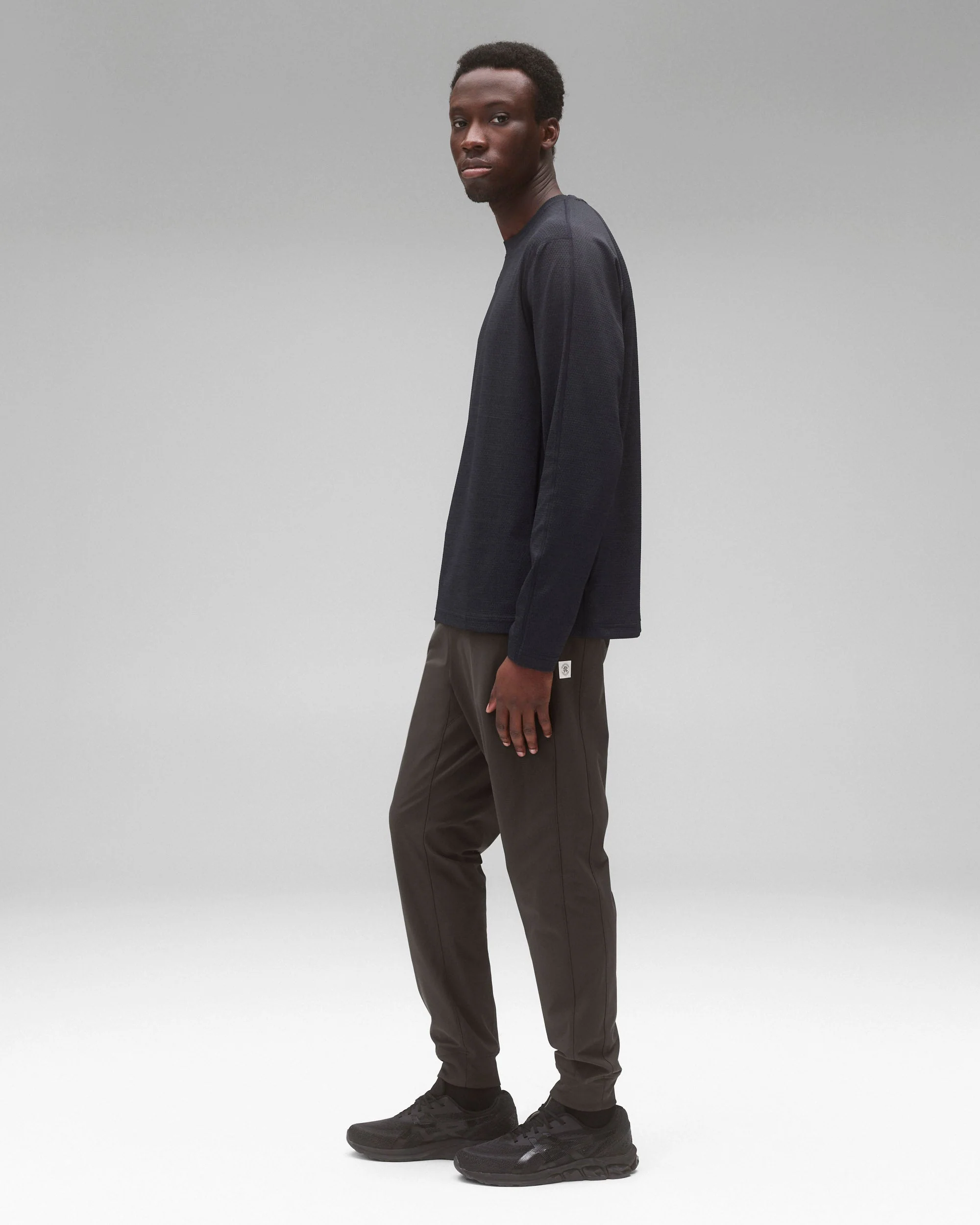 Stretch Warp Knit Coach's Slim Jogger - Image 4