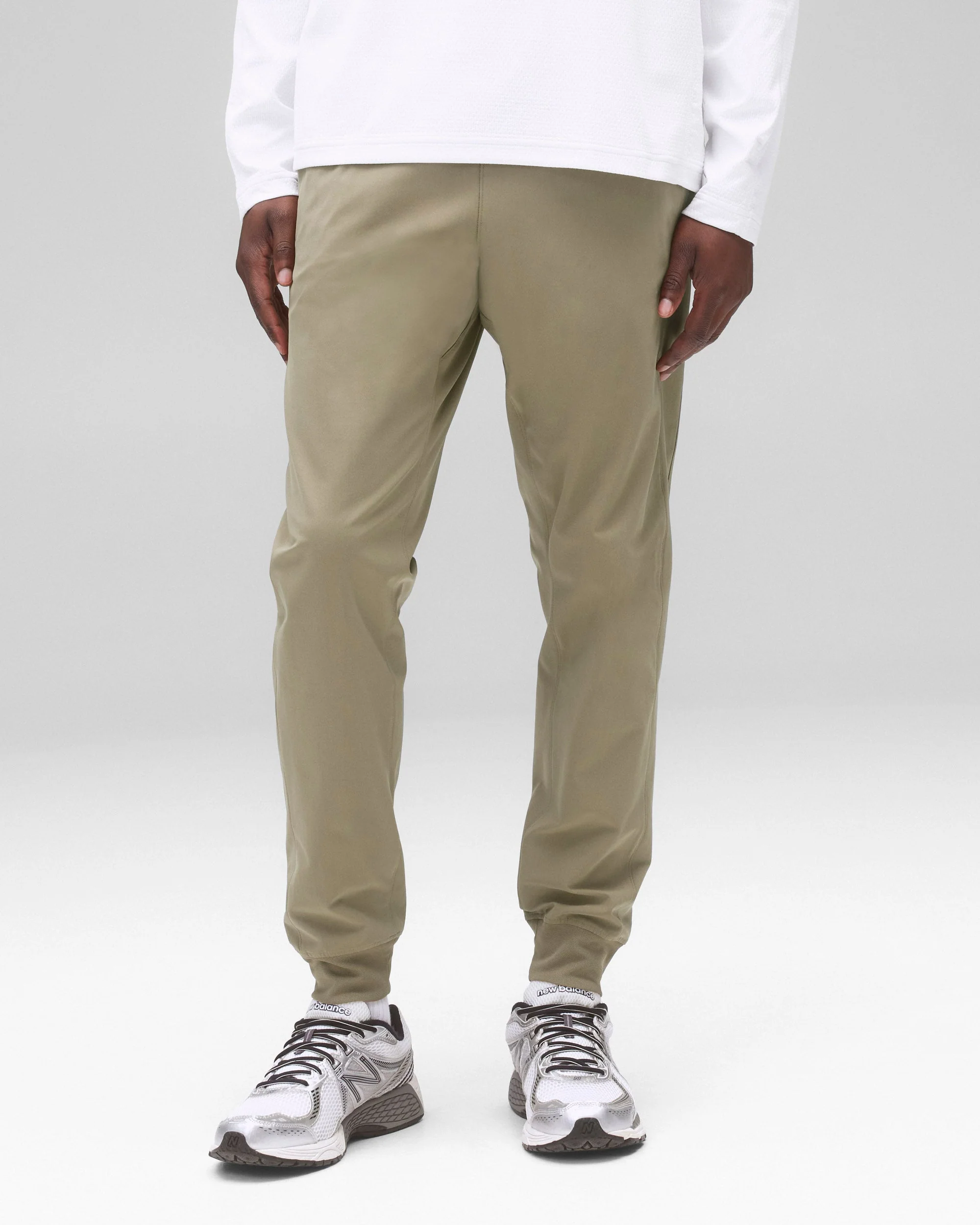 Stretch Warp Knit Coach's Slim Jogger - Image 3