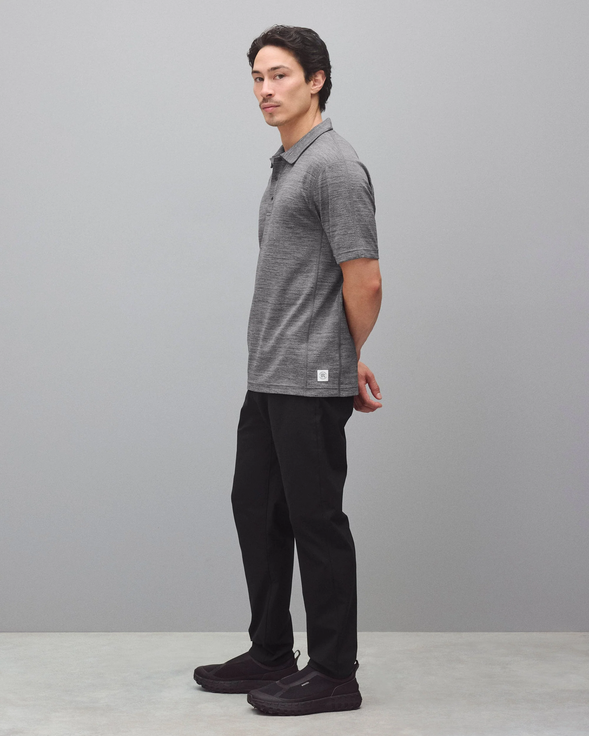 Stretch Warp Knit Coach's Slim Pant - Shorter - Image 4