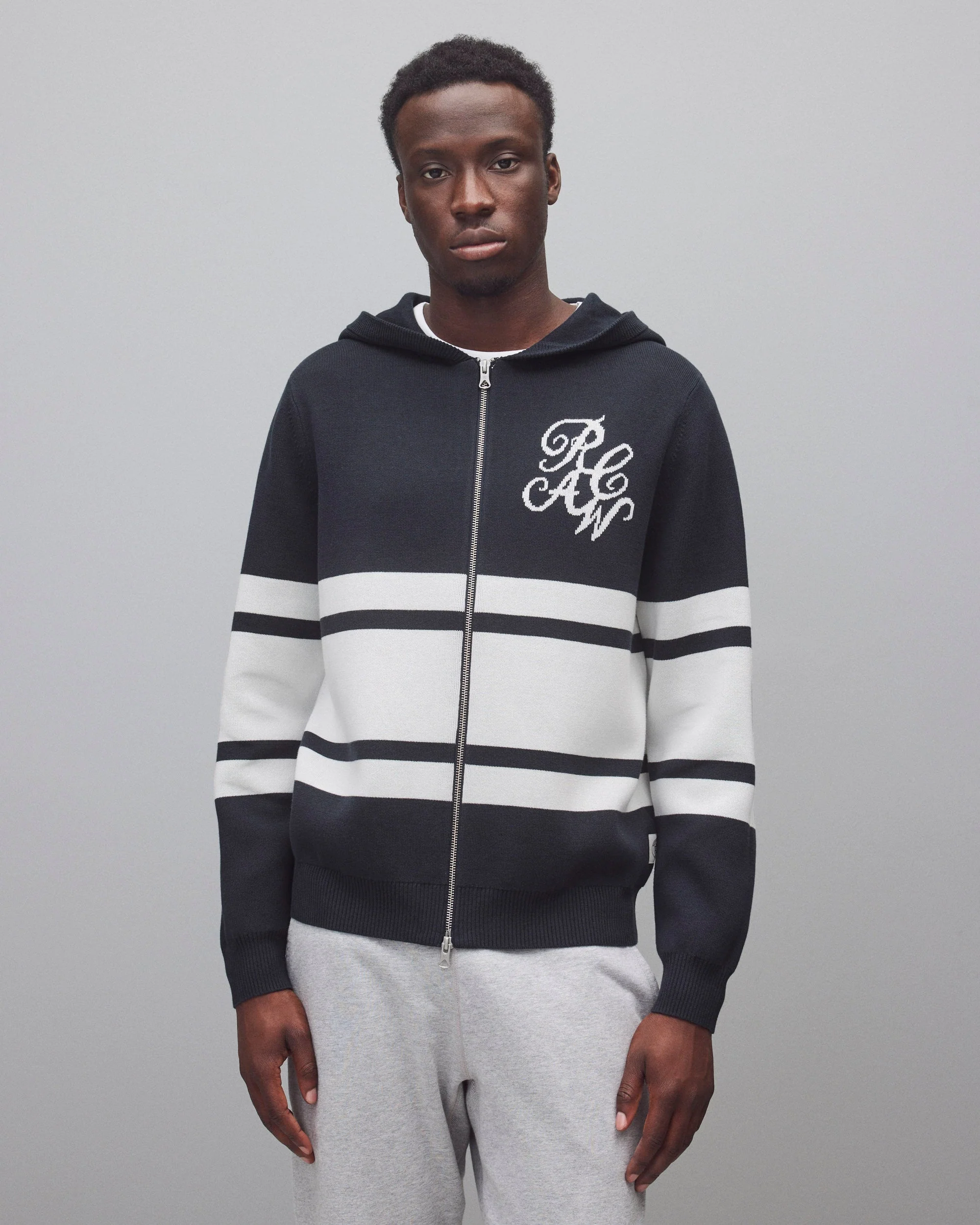 Supima Double Knit RCAW Zip Hoodie - Image 2