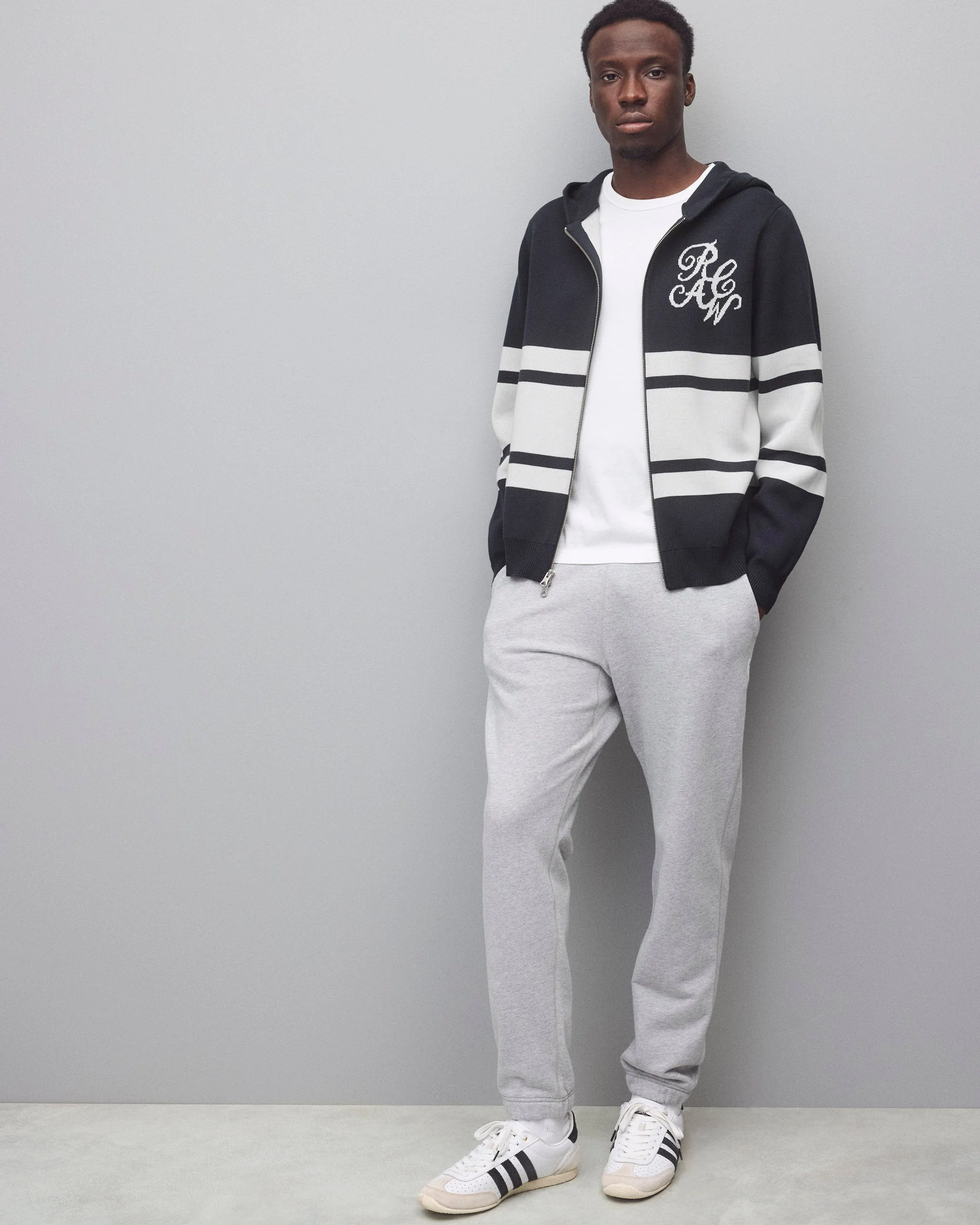 Supima Double Knit RCAW Zip Hoodie - Image 3