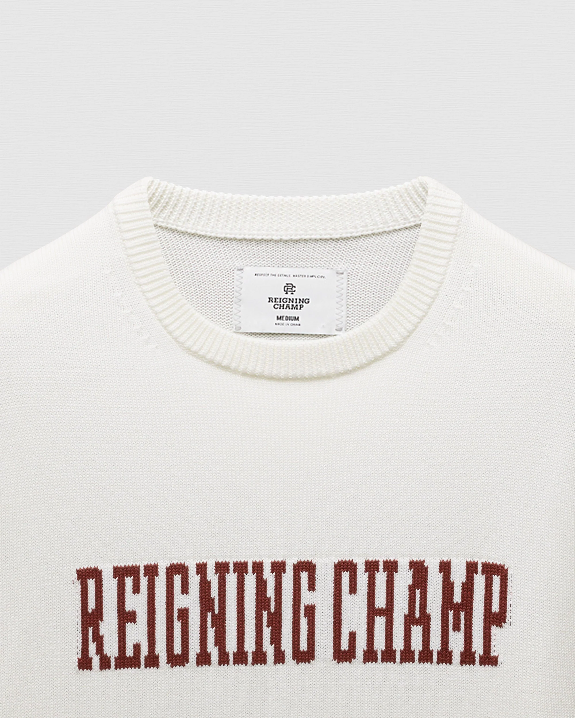 Supima Knit Collegiate Crewneck - Image 5