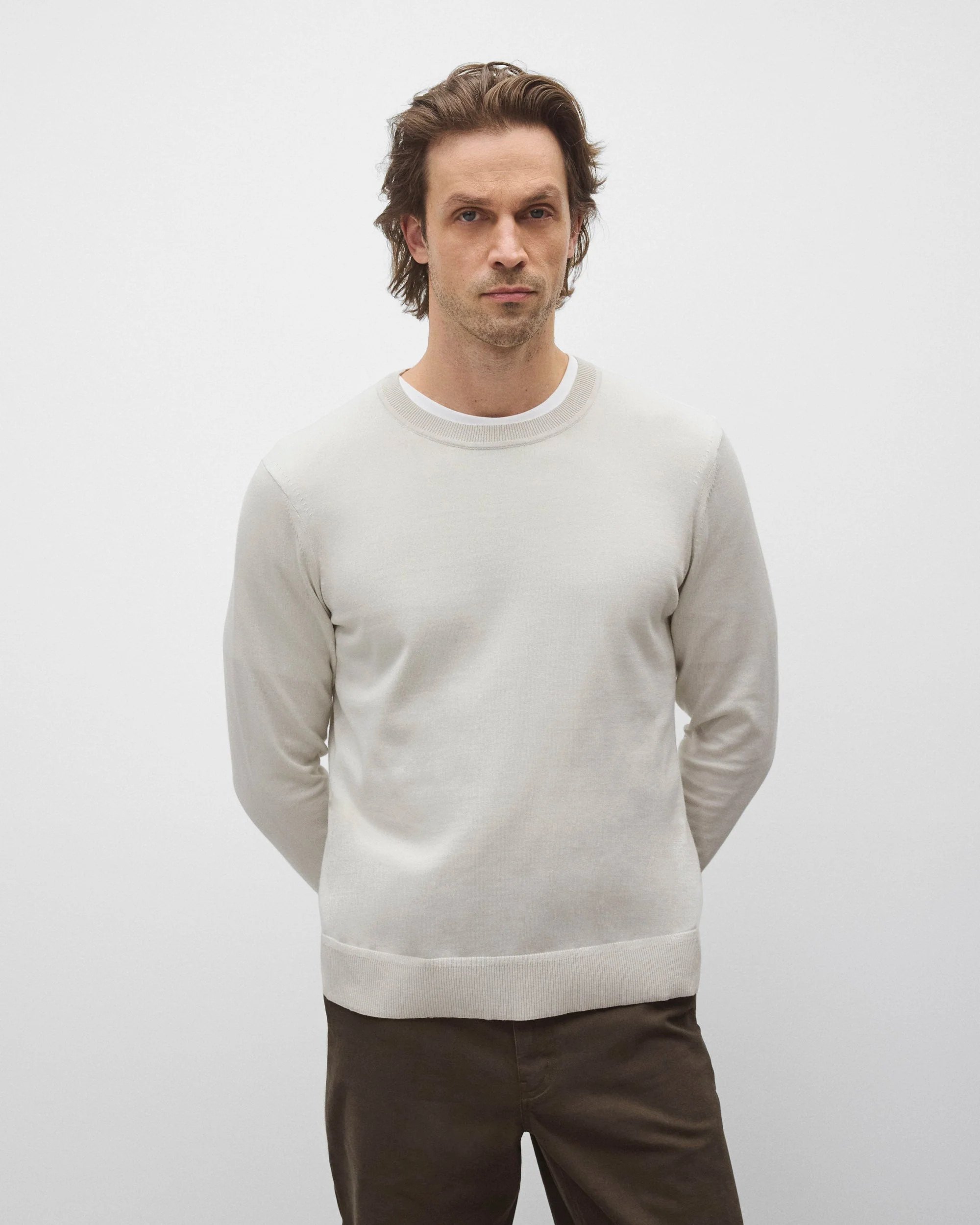 Supima Knit Riviera Crewneck - Image 2