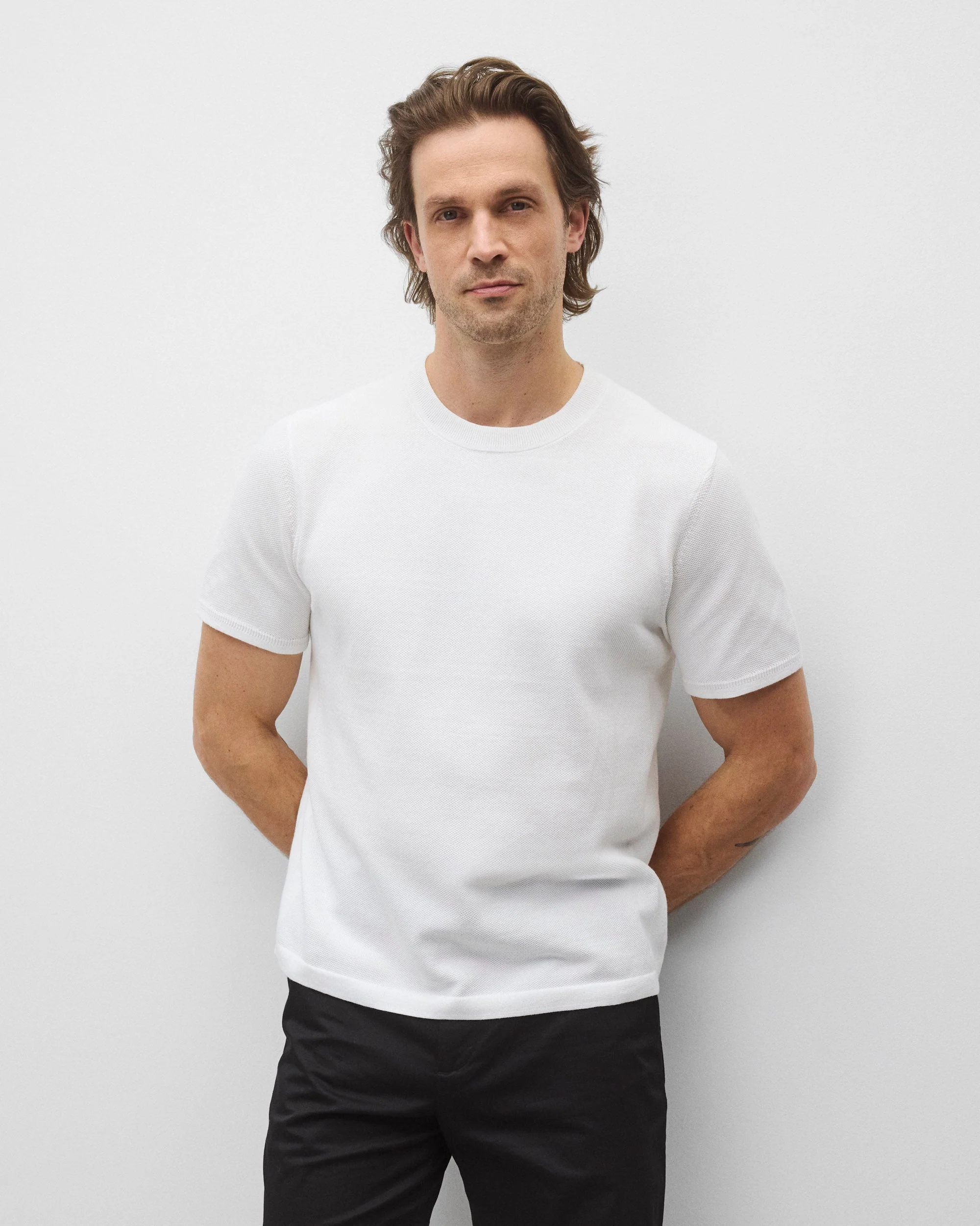 Supima Pique Ace T-Shirt - Image 2