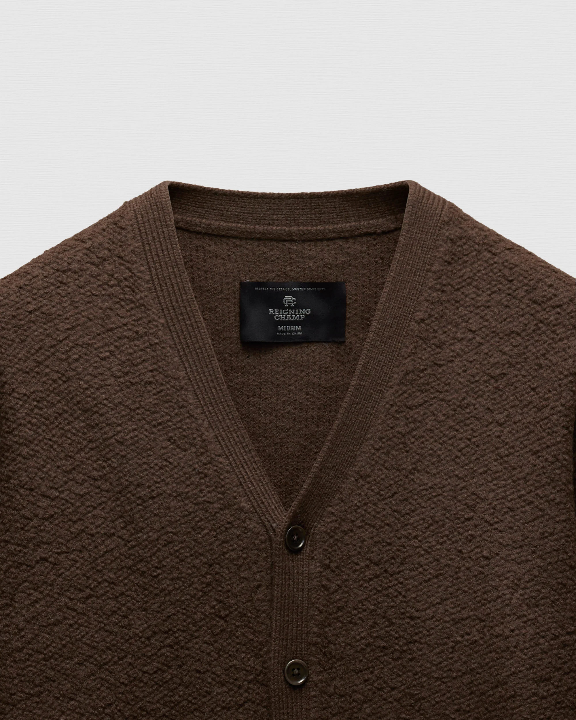 Textured Boucle Turf Cardigan - Image 8