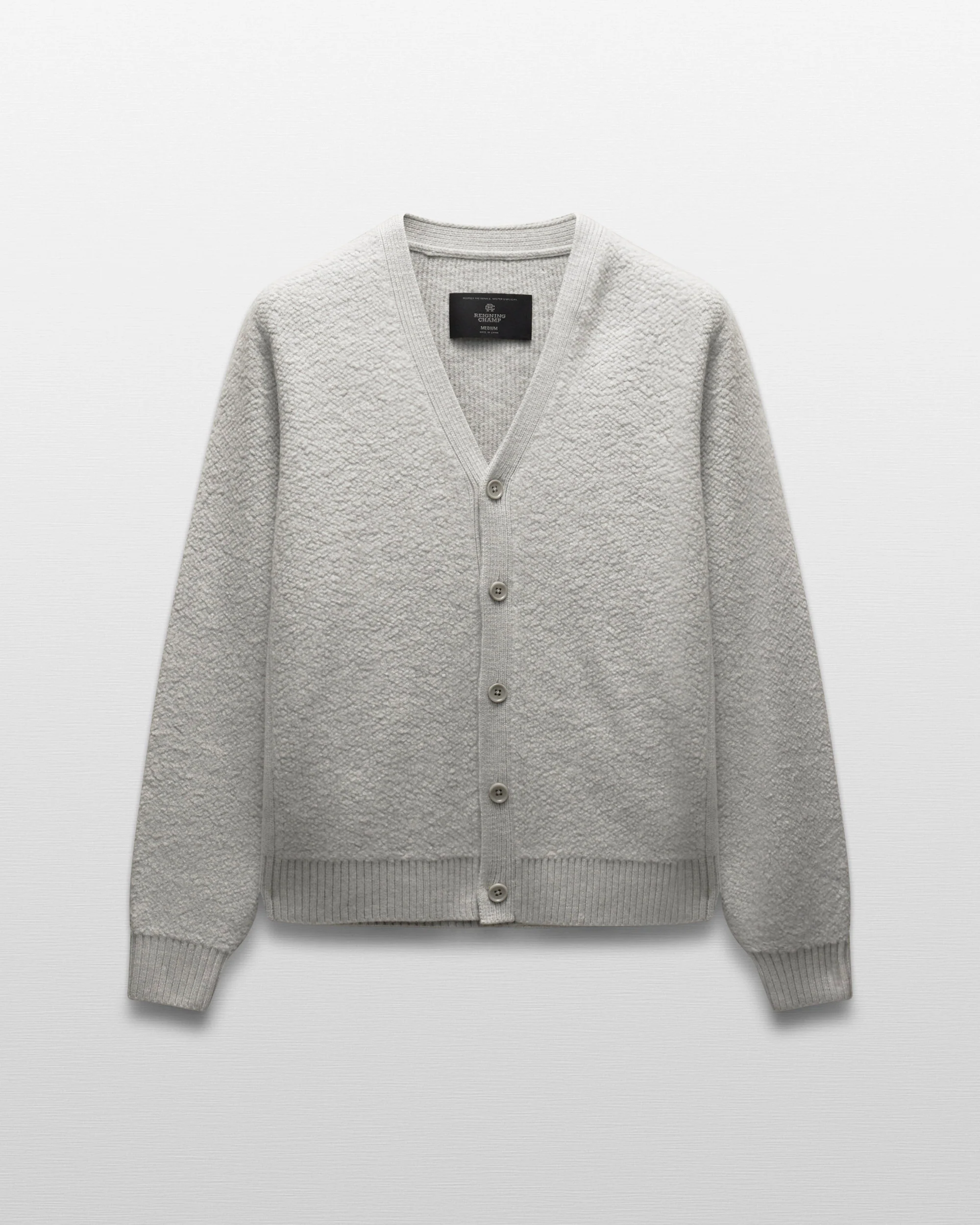 Textured Boucle Turf Cardigan - Image 6