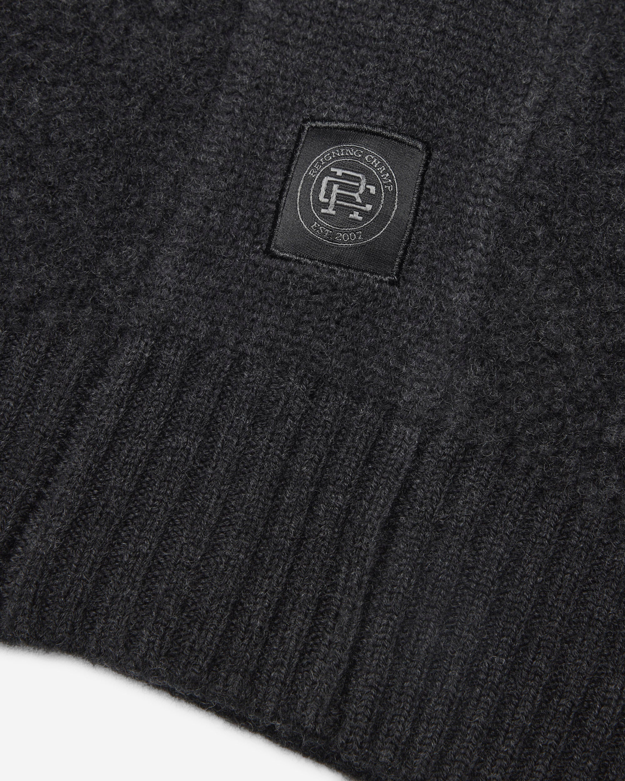 Textured Boucle Turf Crewneck - Image 9